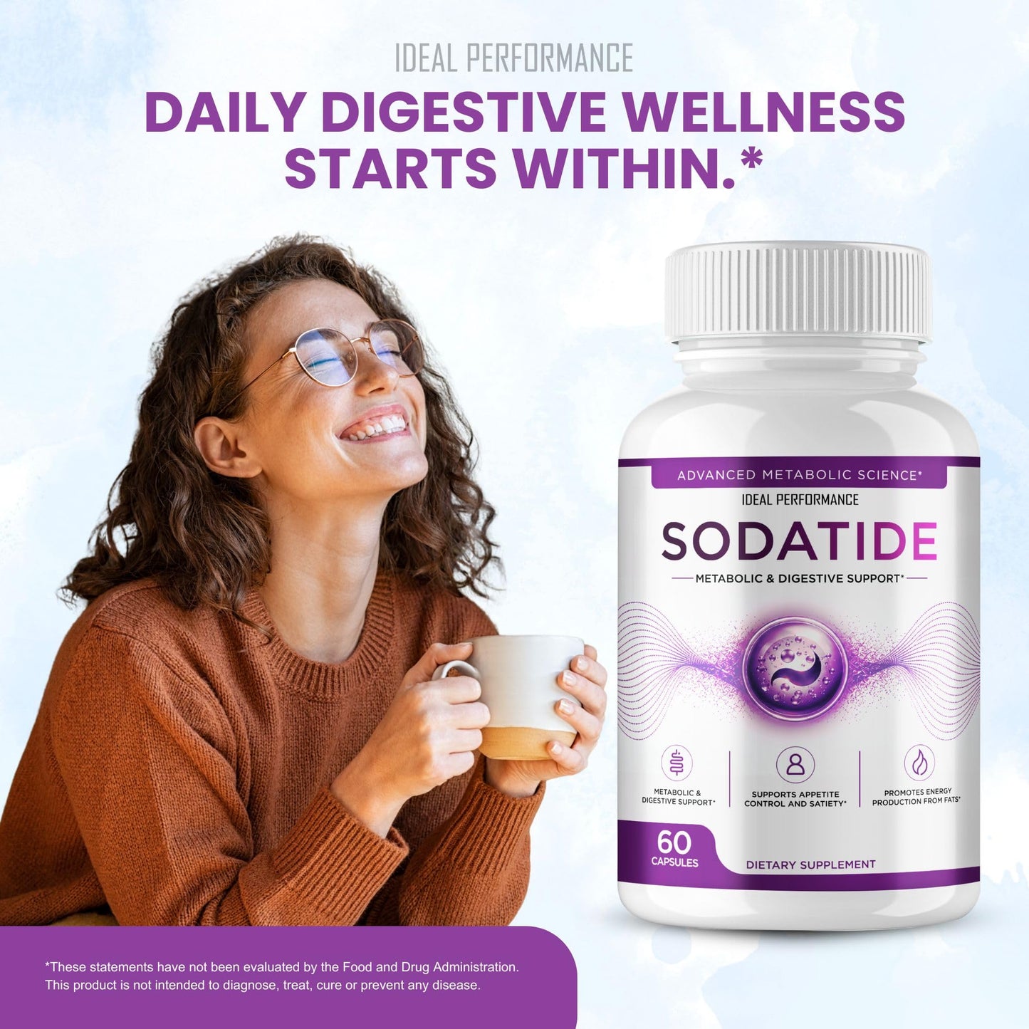 IDEAL PERFORMANCE Sodatide Capsules 120 Count