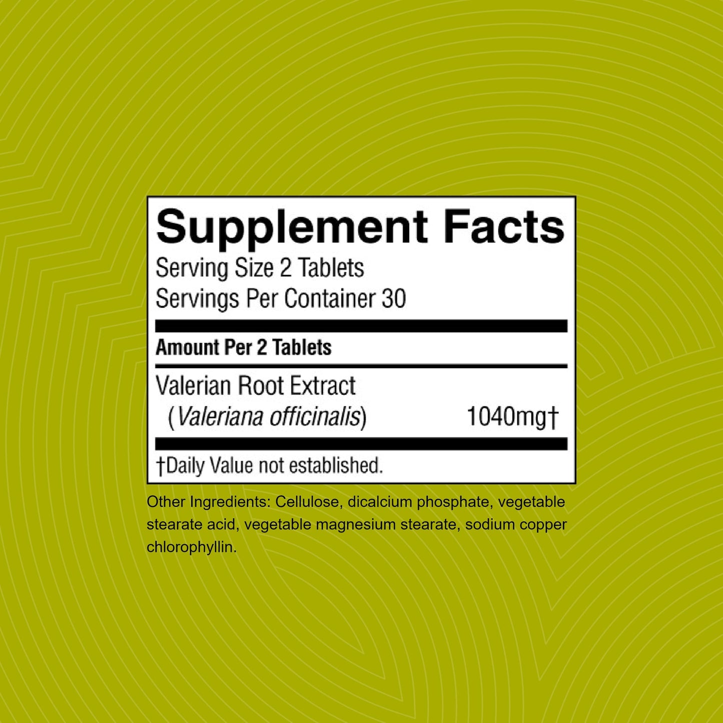 Nature's Sunshine Valerian Root Extract Time Release Capsules, 60 Count