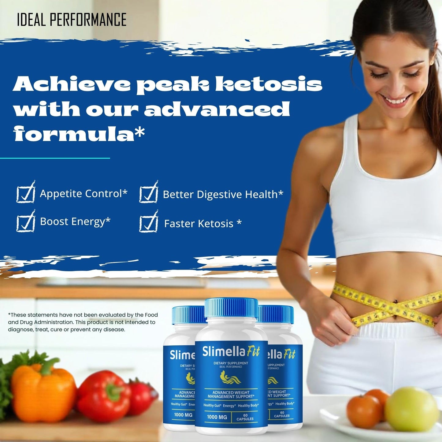 IDEAL PERFORMANCE Slimella Fit Capsules 120 Capsules