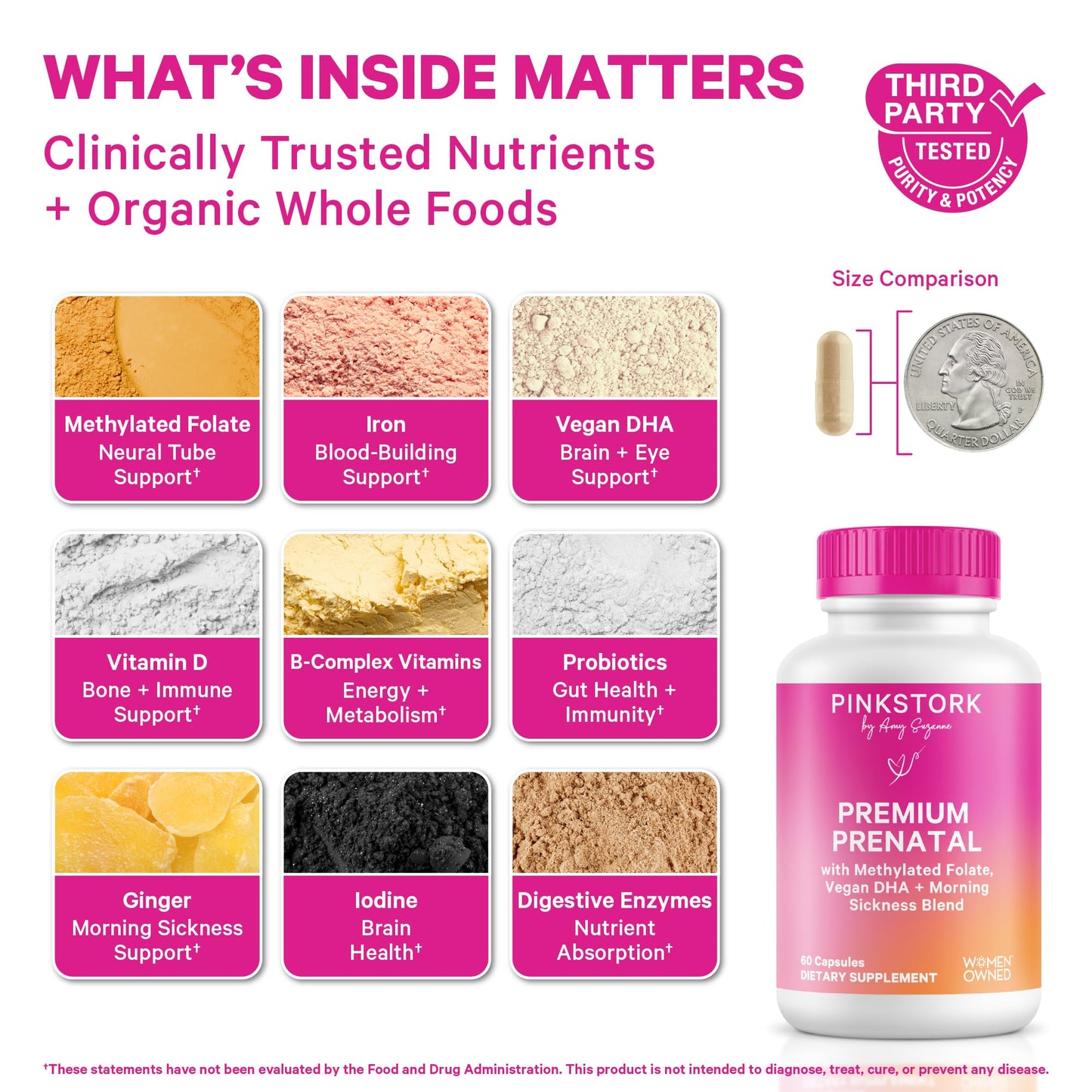 Pink Stork Premium Prenatal Duo Softgels 120