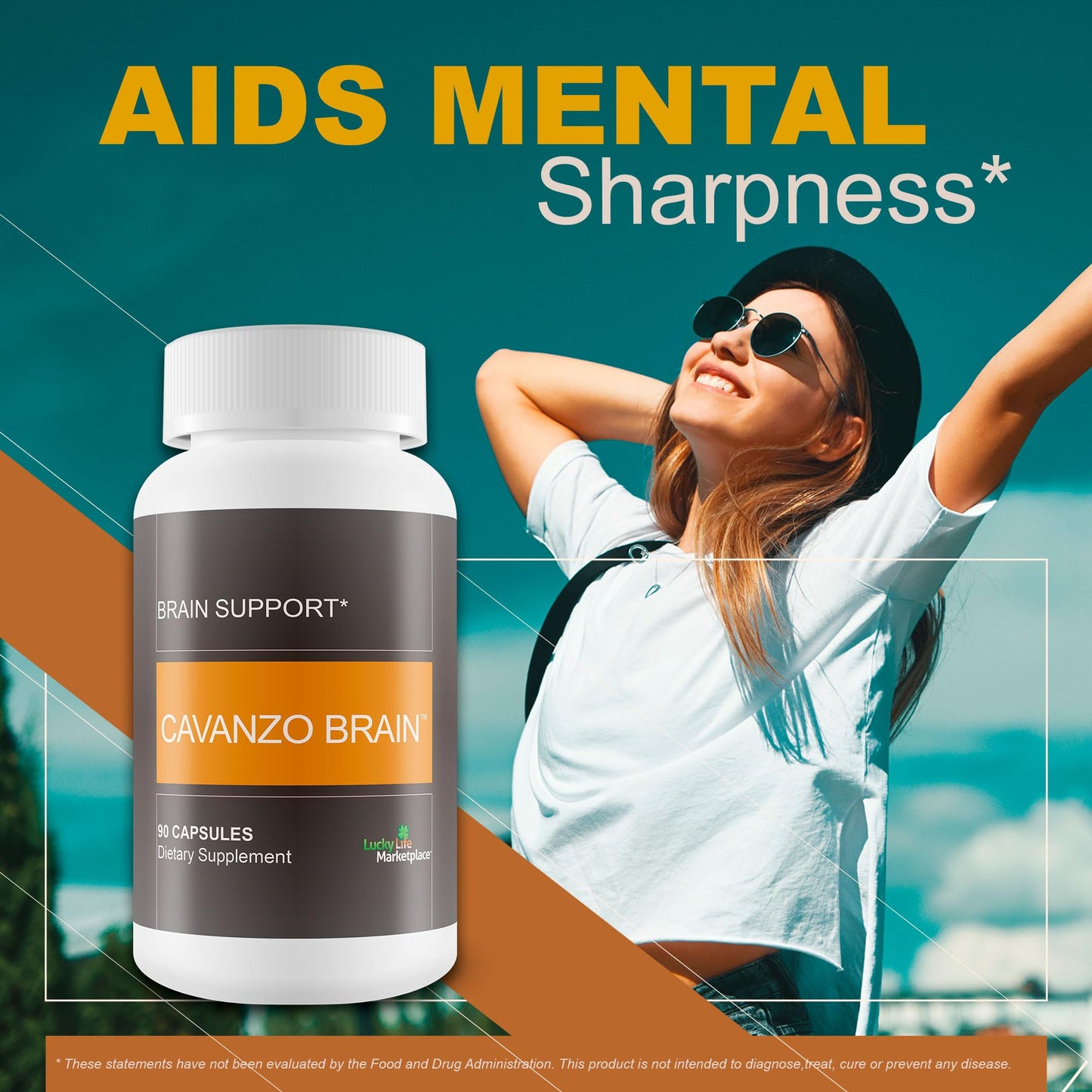Generic Cavanzo Brain Support Capsule 1 Count