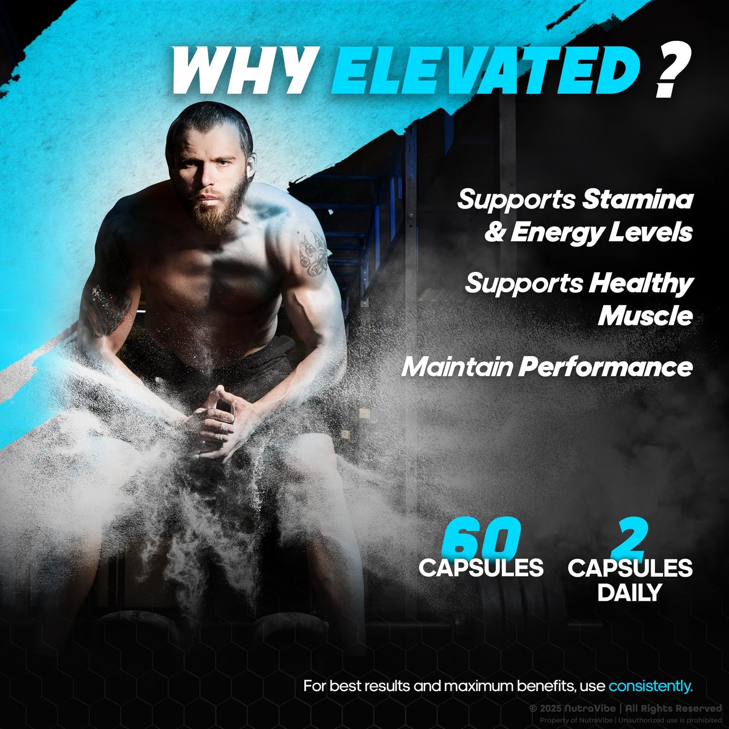 NutraVibe Elevated Capsules 60 Capsules