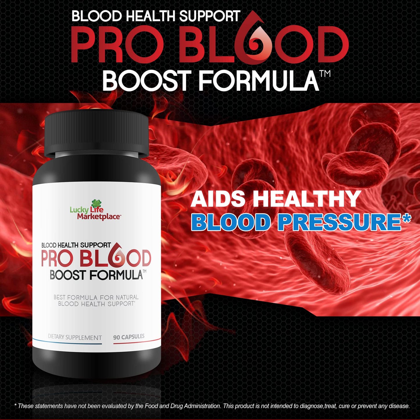Generic Blood Health Support Pro Blood Boost Formula Capsule, 1 Count