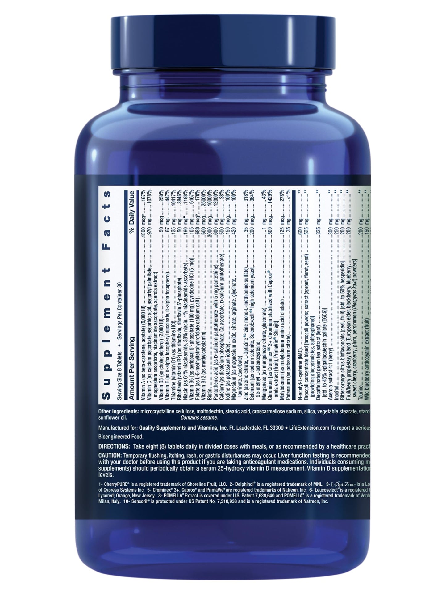 Life Extension Mix Without Copper Tablets 240