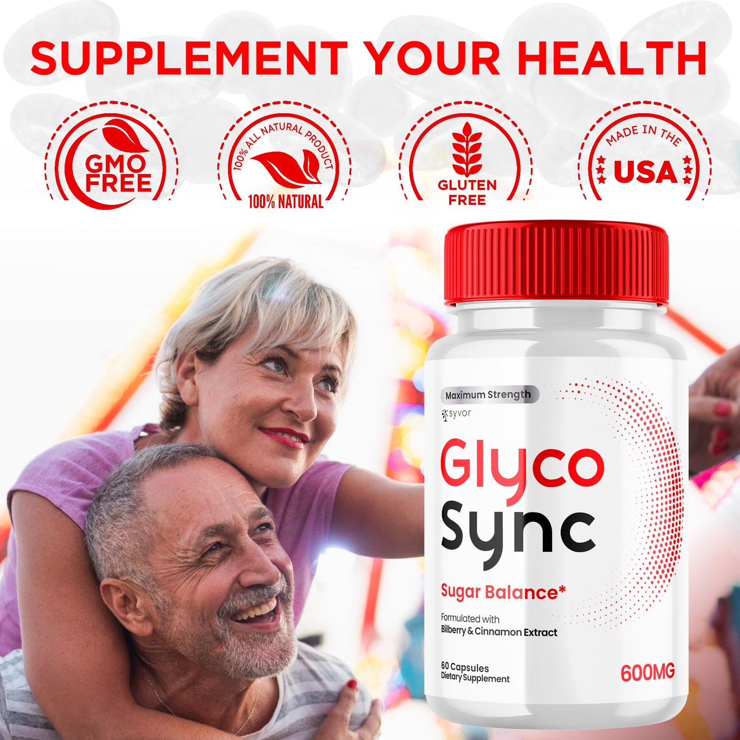 Syvor Glyco Sync Capsules, 180 Capsules