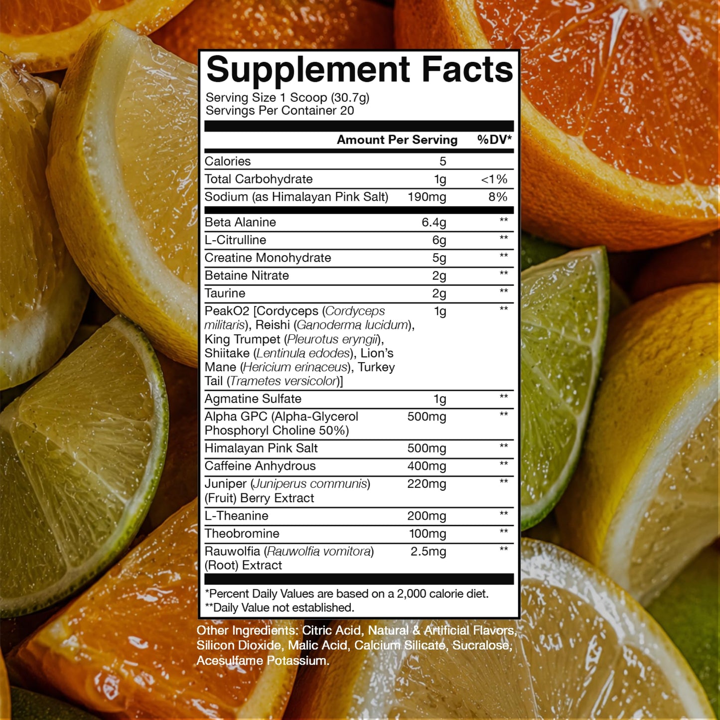 RAW Thuper Pump Stim Free Pre Workout Powder 20.11 Servings