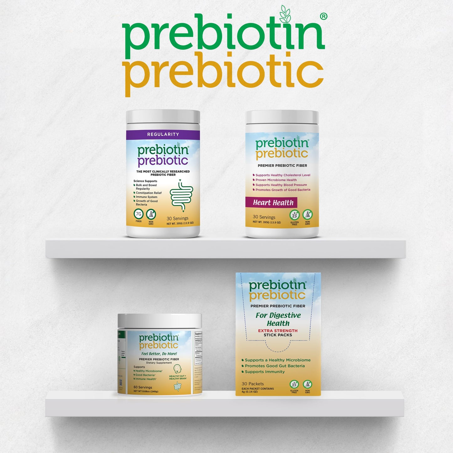Prebiotin Prebiotic Fiber Supplement Powder 8.68 oz