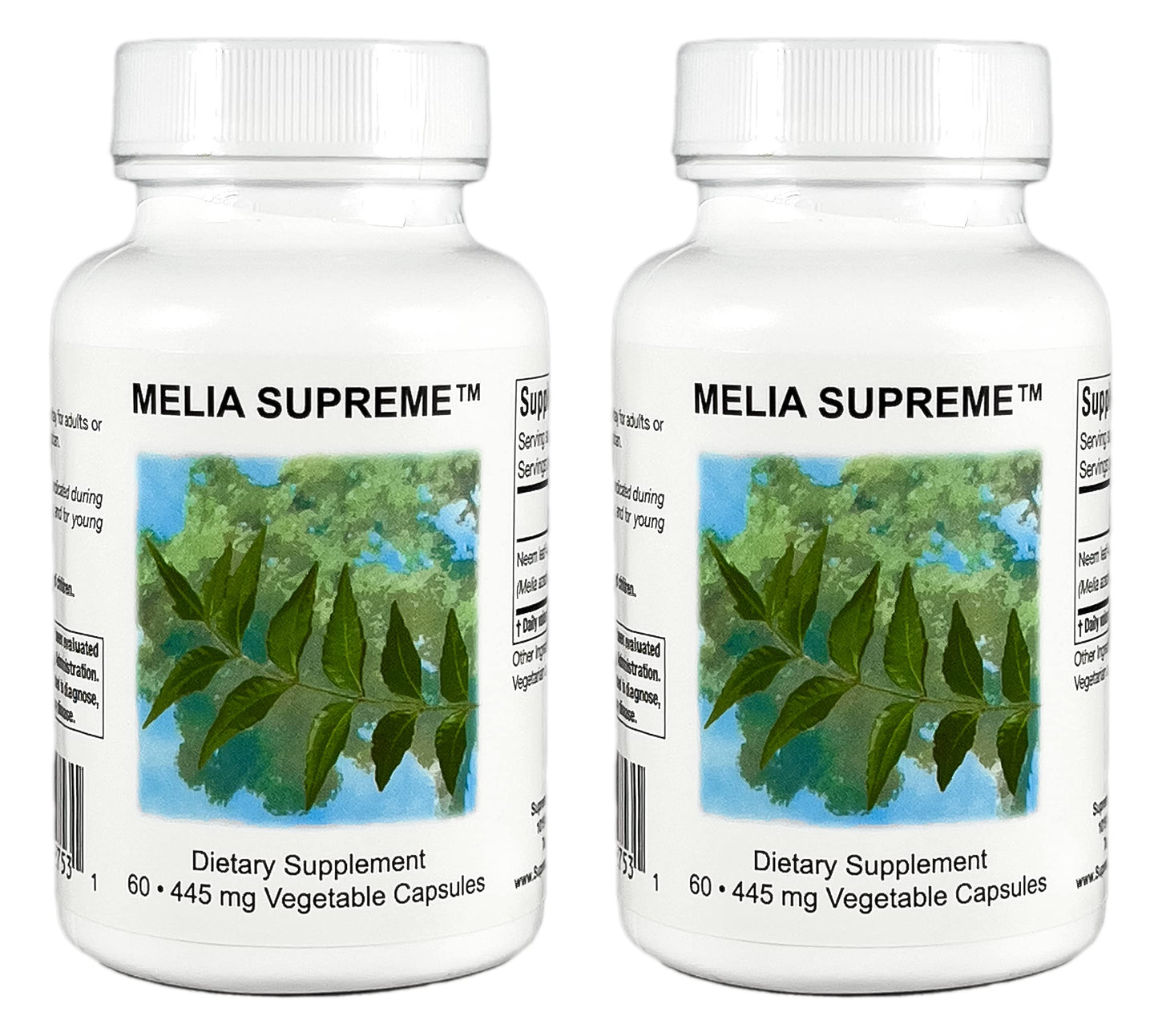 Supreme Nutrition Products Melia Supreme Neem Leaf Capsules, 120 Count