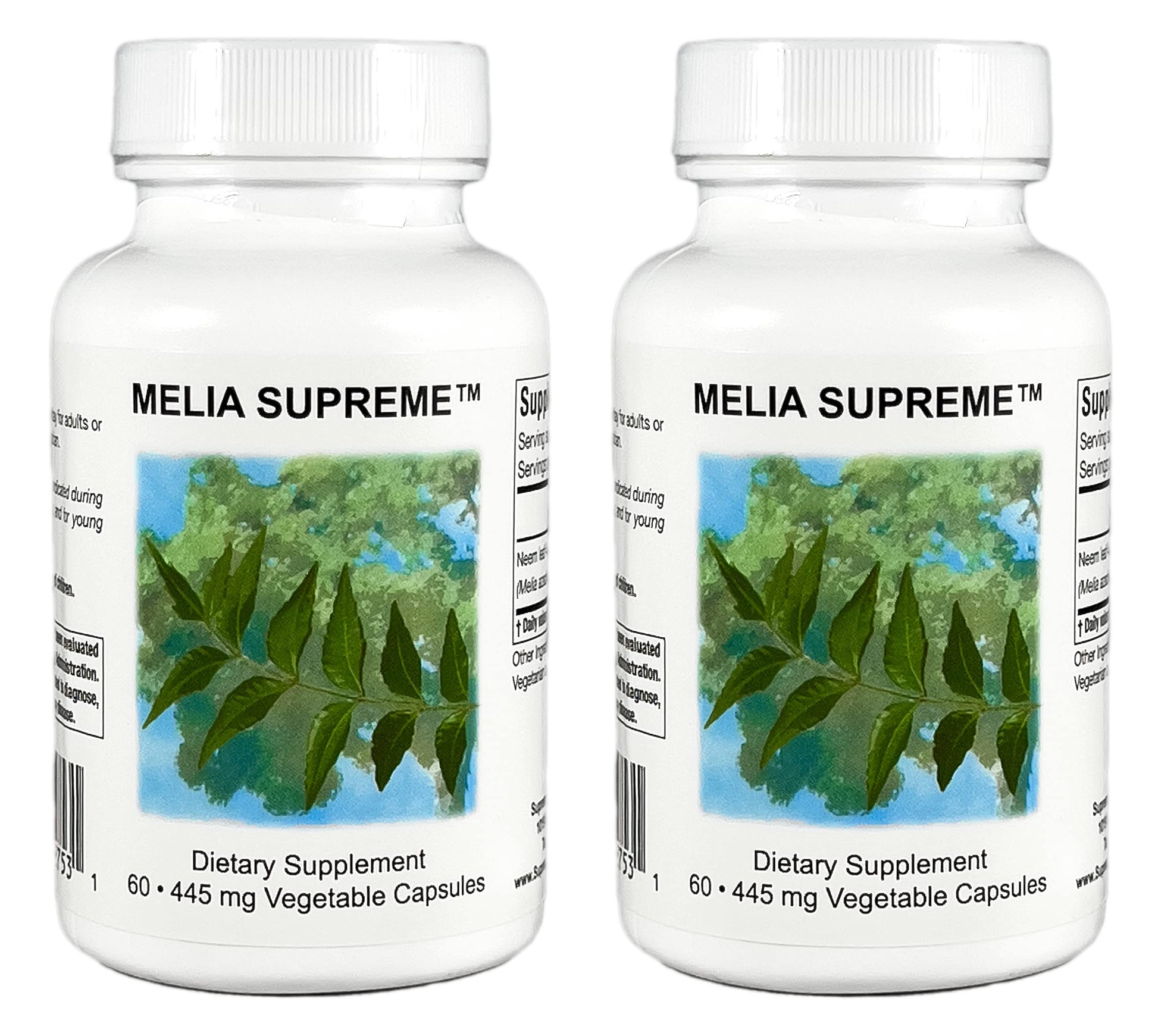 Supreme Nutrition Products Melia Supreme Neem Leaf Capsules, 120 Count
