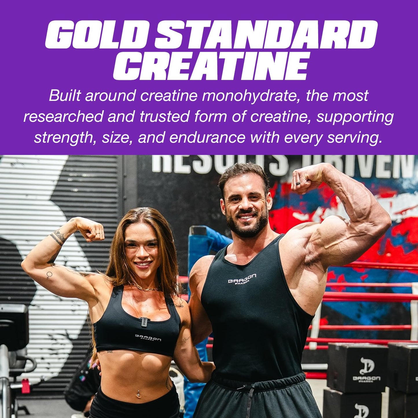 Dragon Pharma Creatine Monohydrate Powder 10.79 Ounce (Pack of 1)