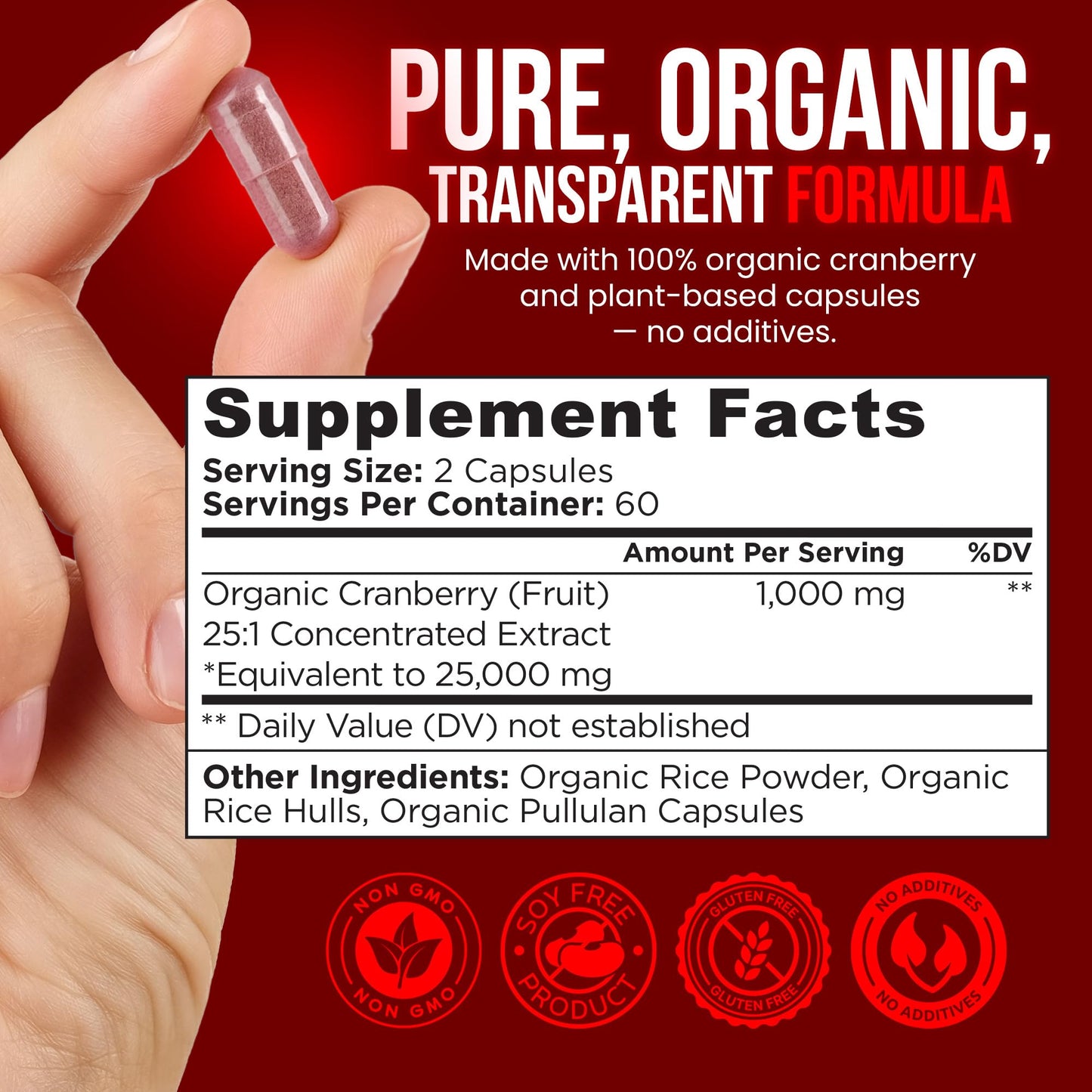 OmniBiotics Cranberry Pills for Women Capsule 120 Count