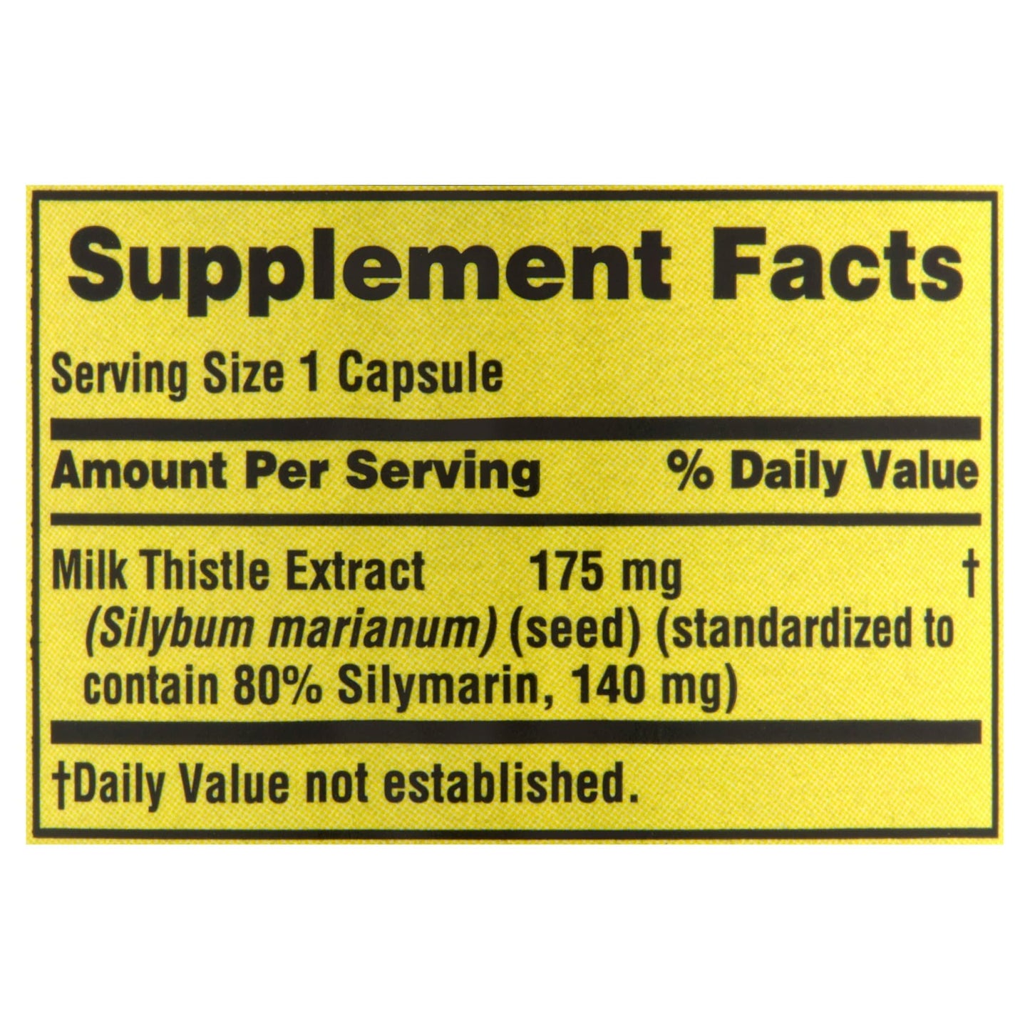 BASKETGOODS Milk Thistle Extract 175 mg Capsule 90 Capsules