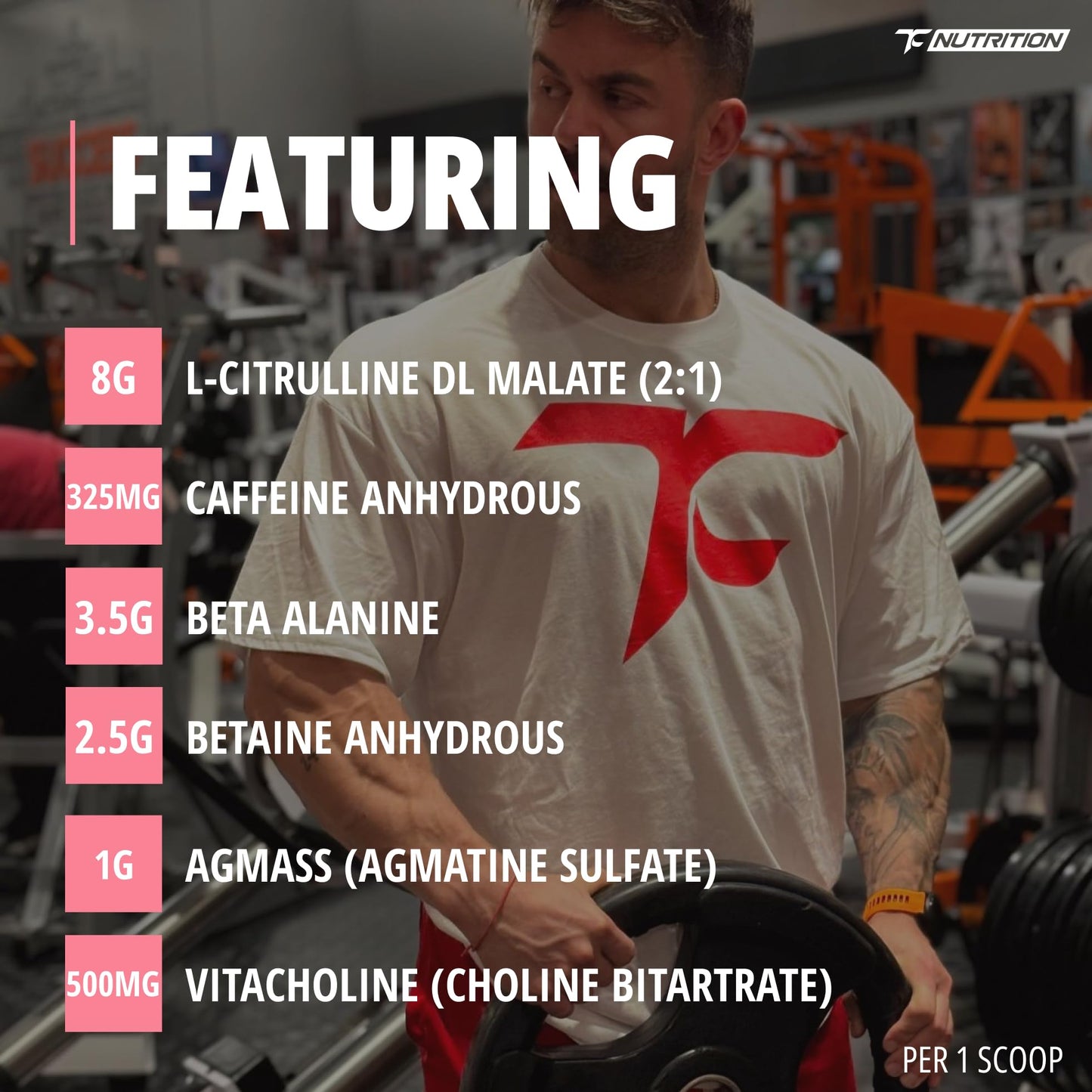 TC Nutrition Batch 27 Pre Workout Powder 12.7 oz
