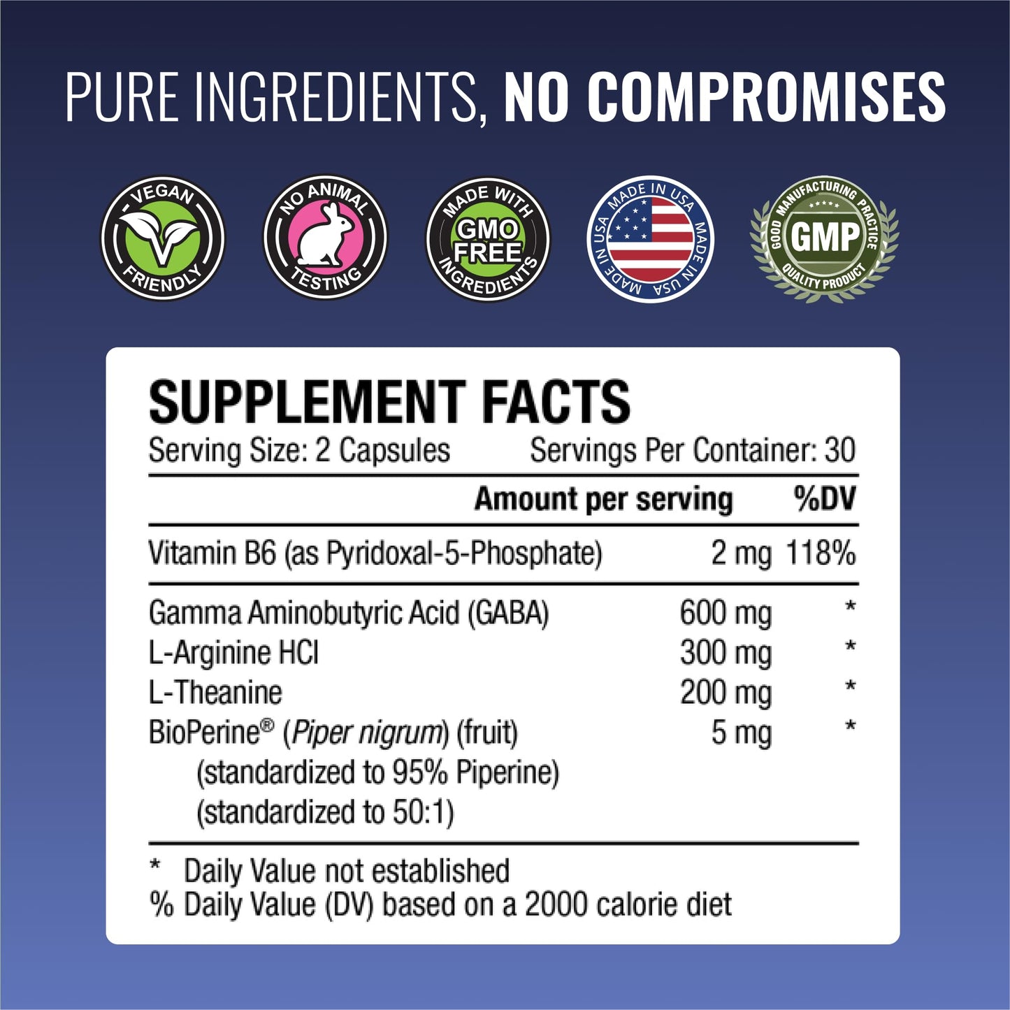 Approved Science GABA+ Capsule 60 Count