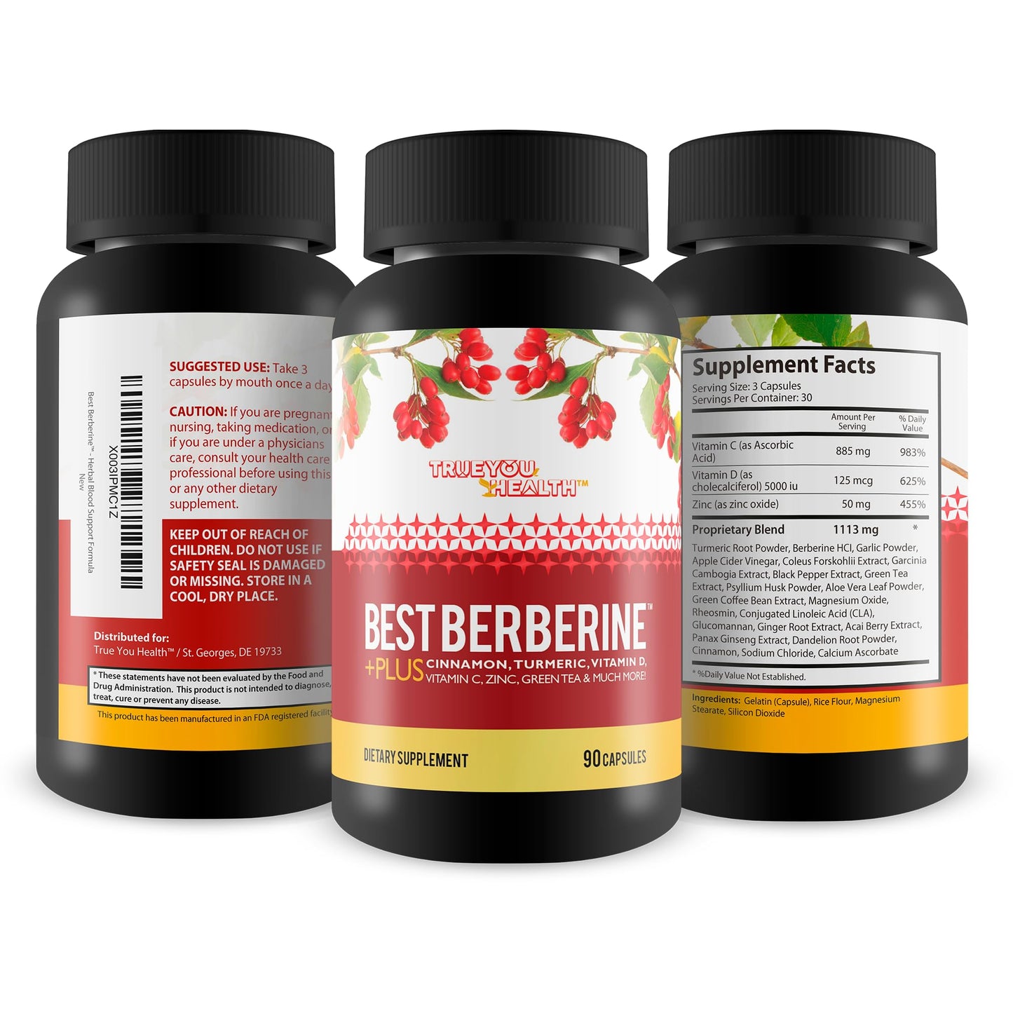 Generic Berberine Capsule 1 Count