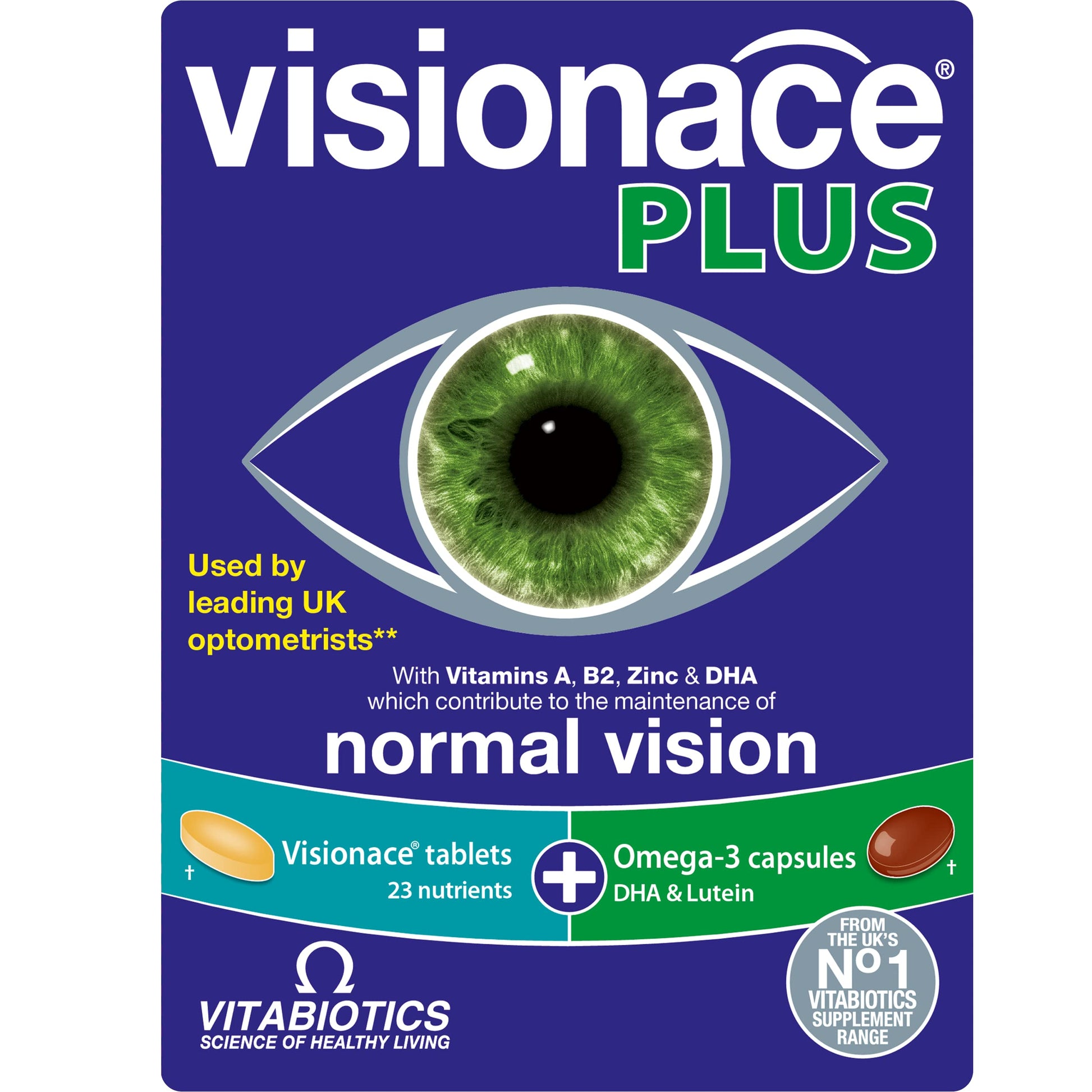 Visionace Visionace Plus Dual Pack 56 Tablets