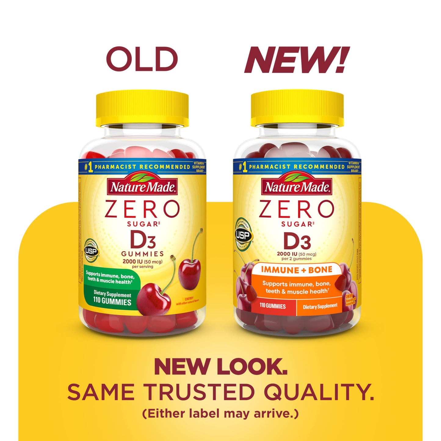 Nature Made Vitamin D3 Gummies 110 Count