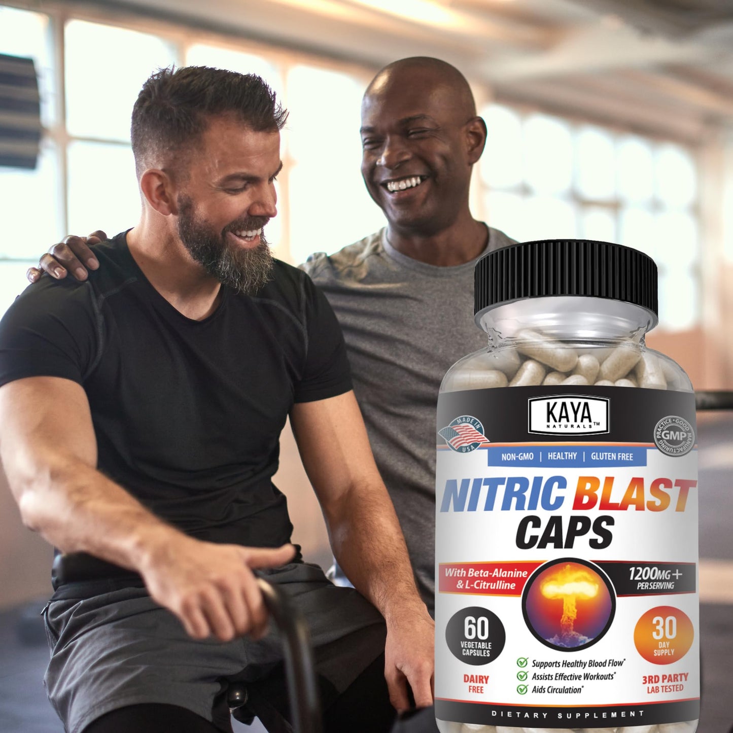 Kaya Naturals Nitric Blast Capsule 60 Count