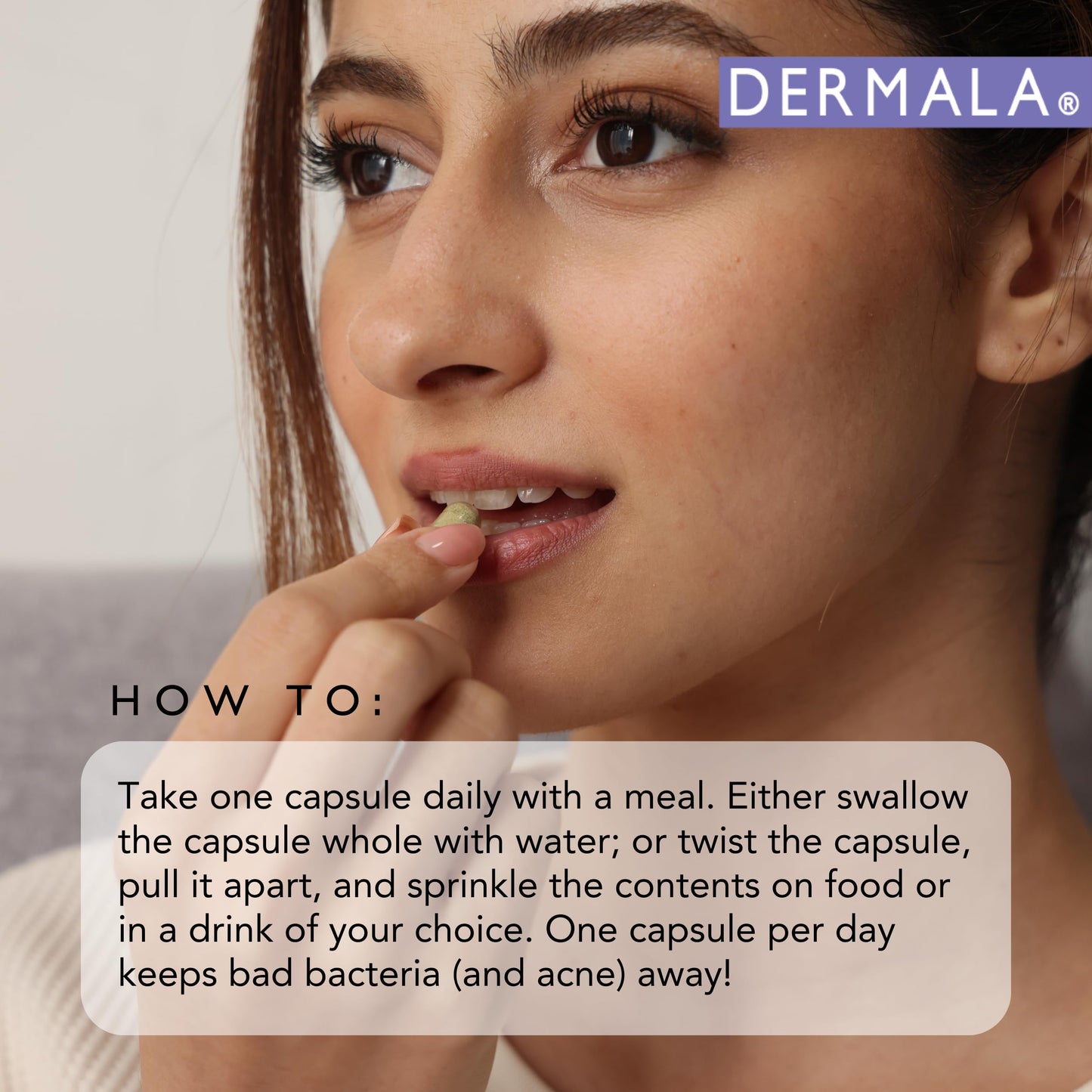 Dermala FOBO Supplement to Be Acne Capsule 30 Count