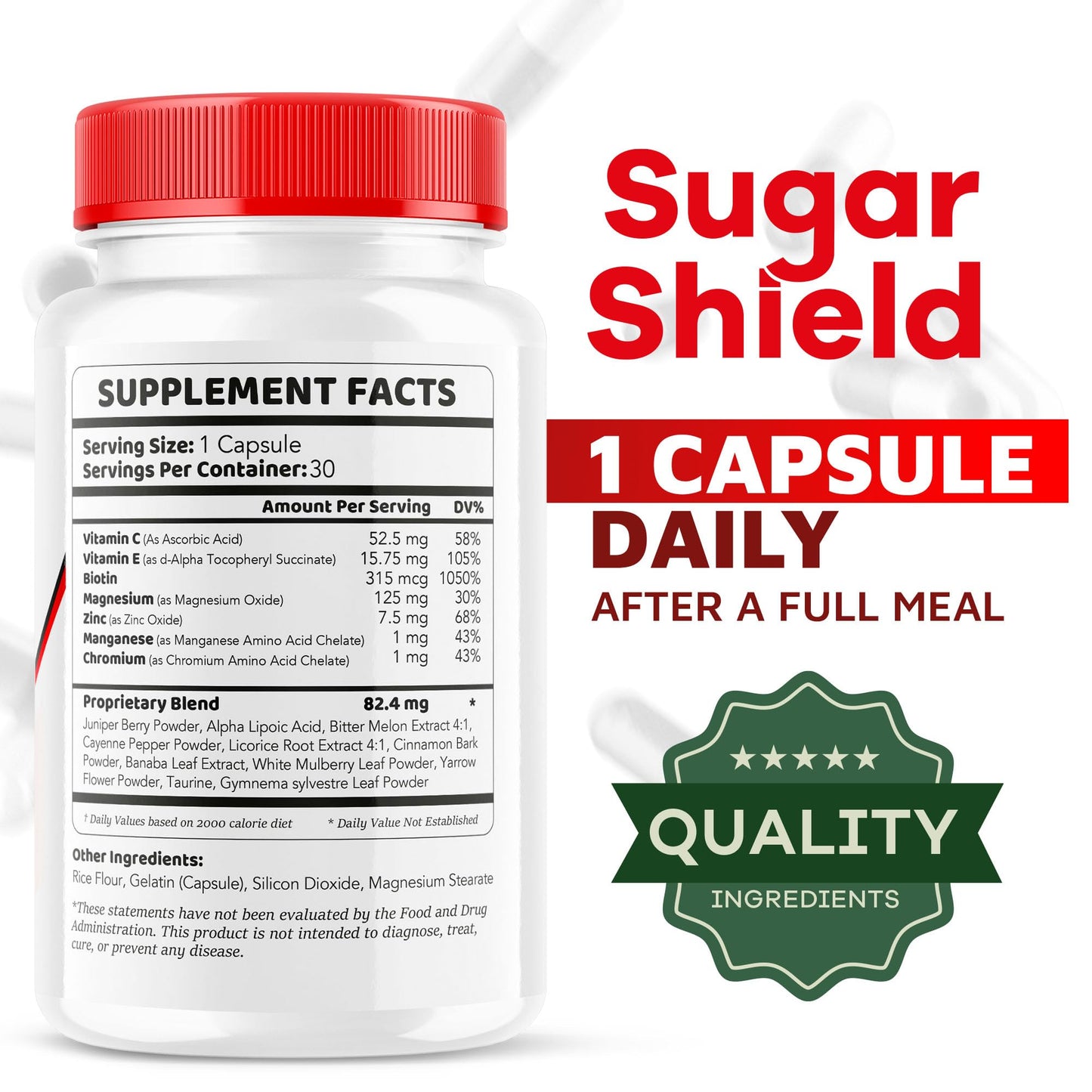 LIVORKA Sugar Shield Blood Support Capsules, 60 Capsules