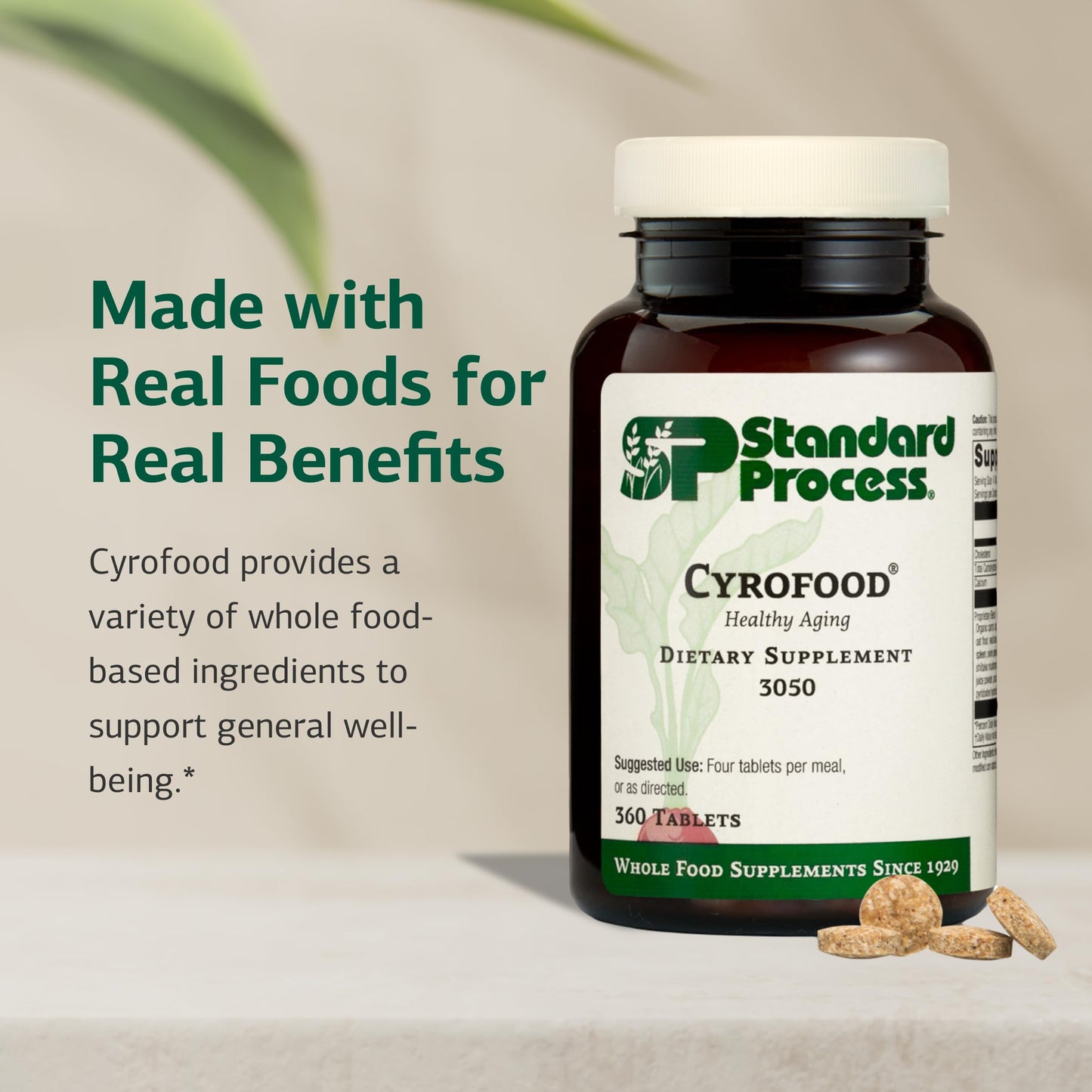 Standard Process Inc. Cyrofood 90 Tablets