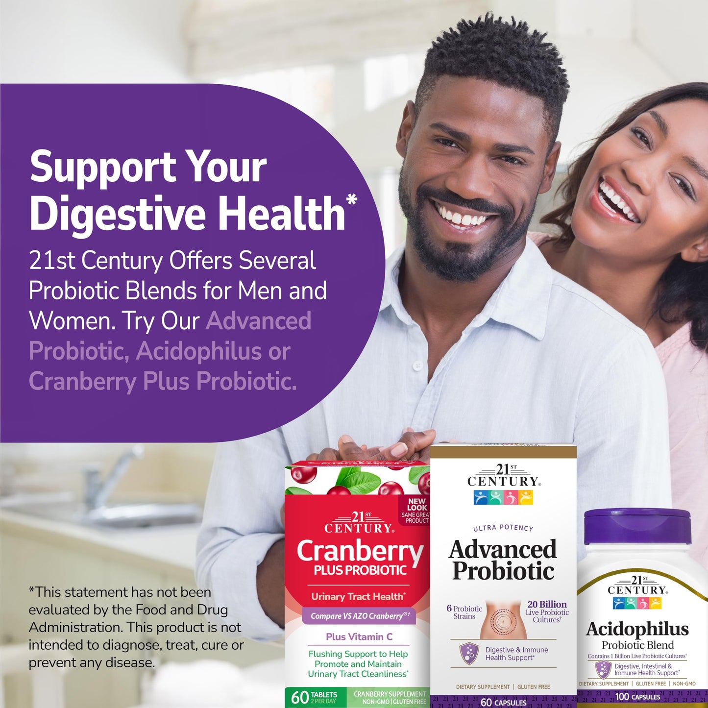 21st Century Advanced Probiotic Capsules 60 Count