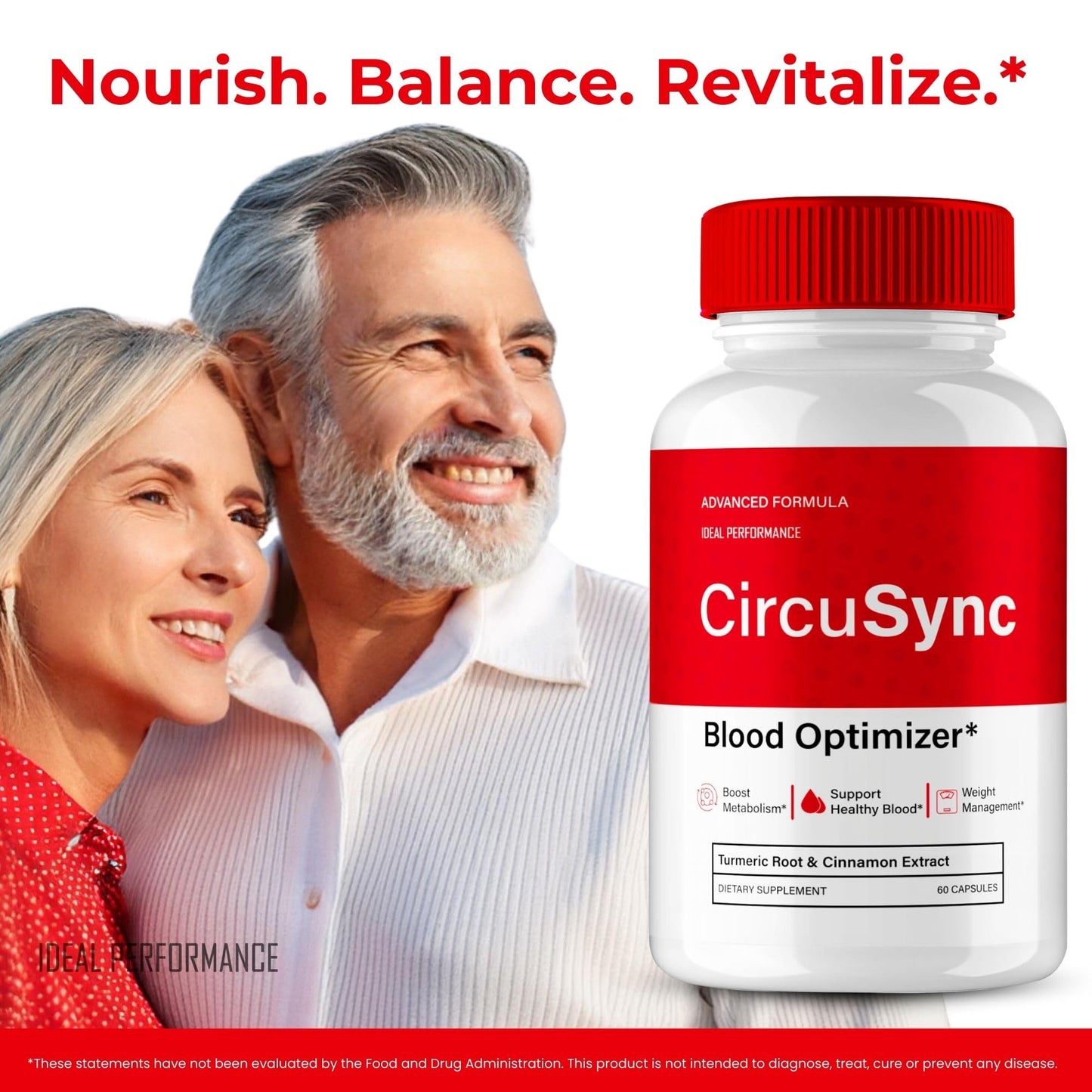 Ideal Performance Circu Sync Capsules 180 Count