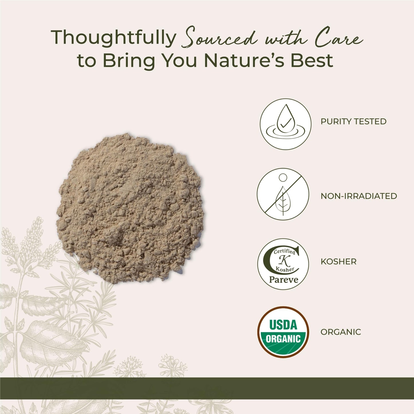 Starwest Botanicals Organic Marshmallow Root Powder, 16 Ounce