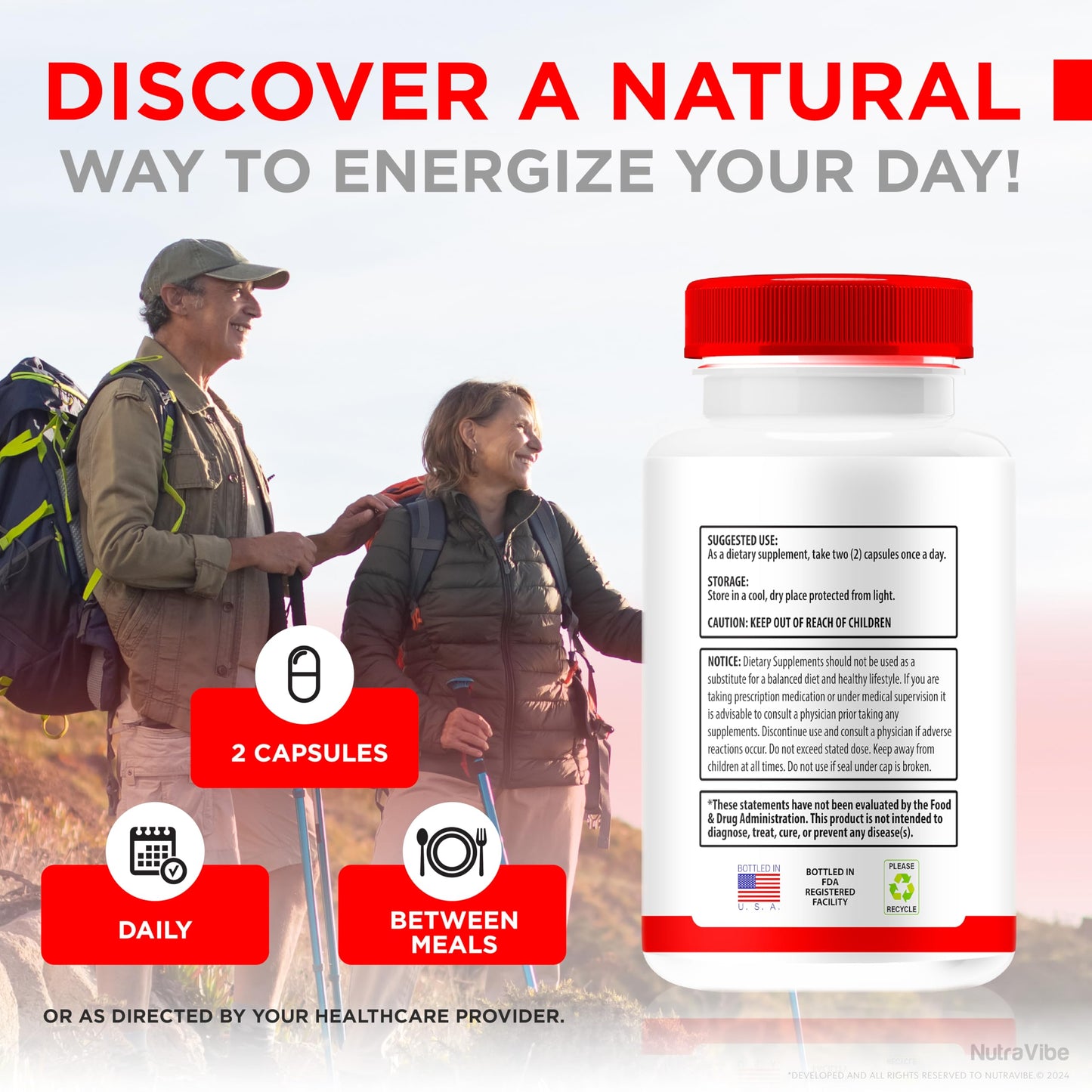 NutraVibe Glycogen Blood Balance Capsule 120 Capsules