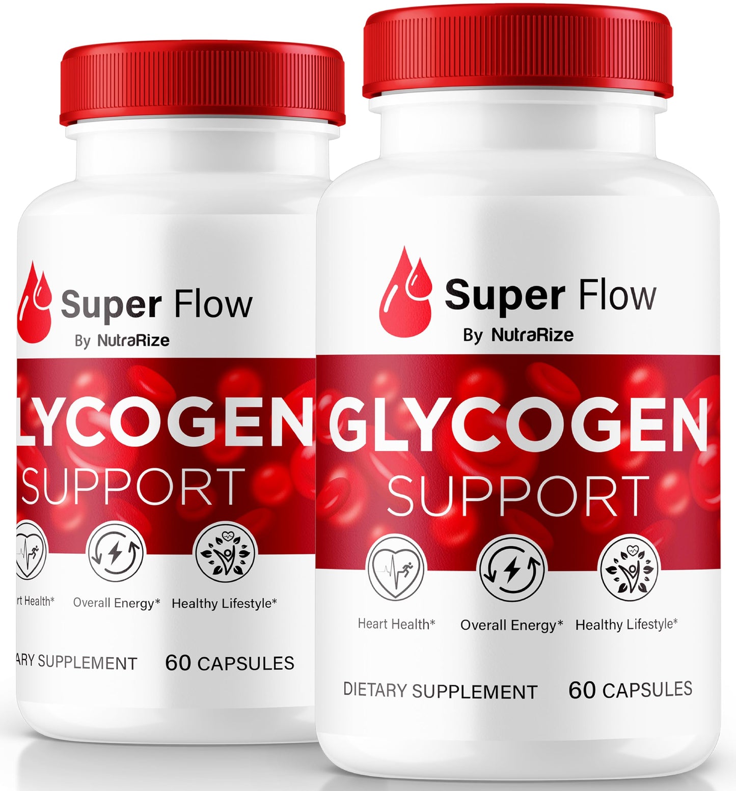 NutraRize Super Flow Glycogen Capsules, 120 Capsules