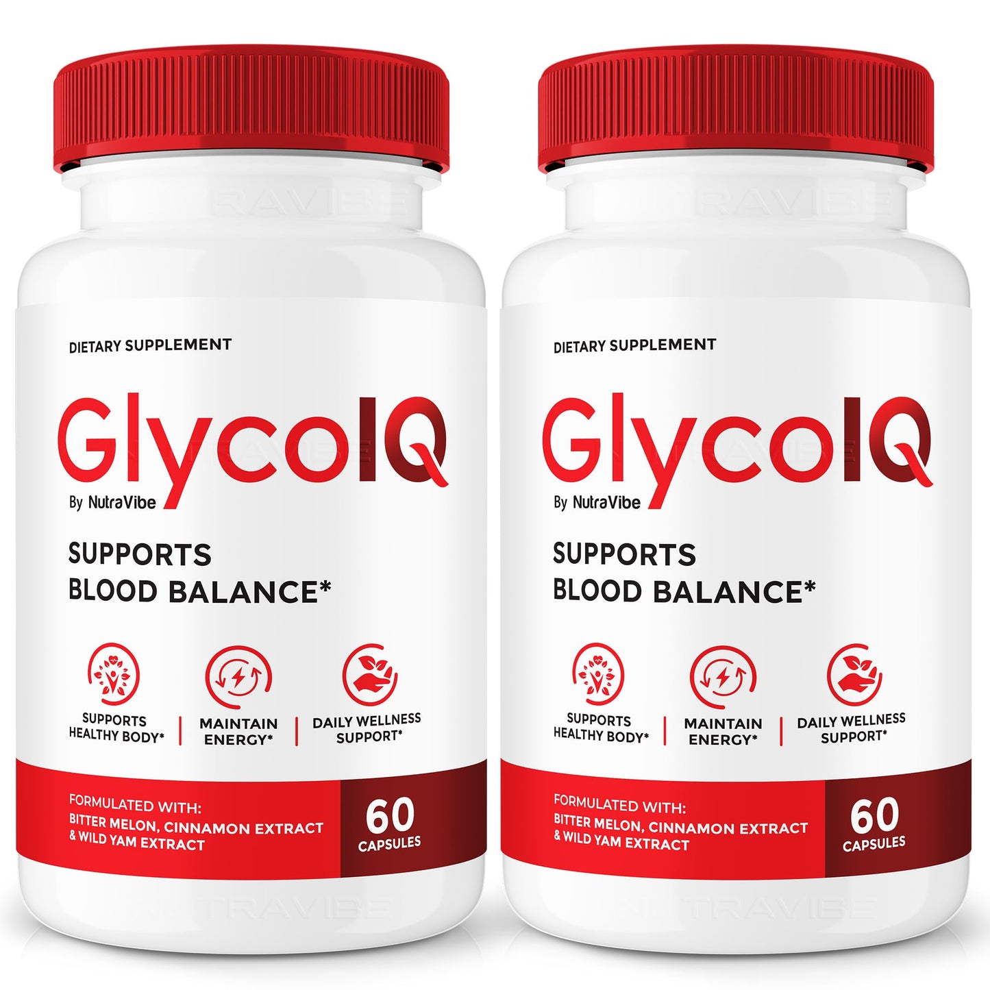 NutraVibe GlycoIQ Capsules, 120 Capsules