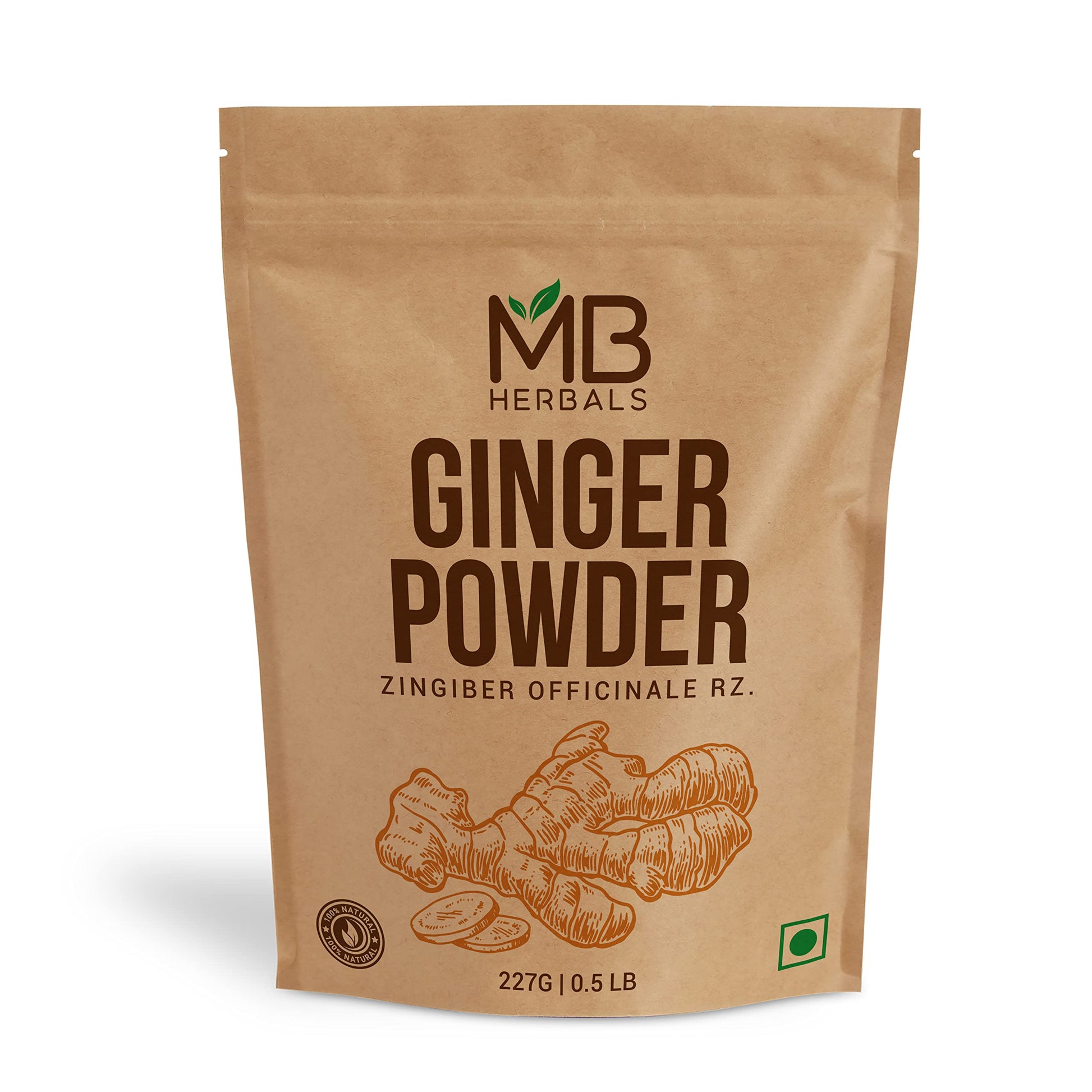 MB Herbals Ginger Powder 8 oz 8.0072