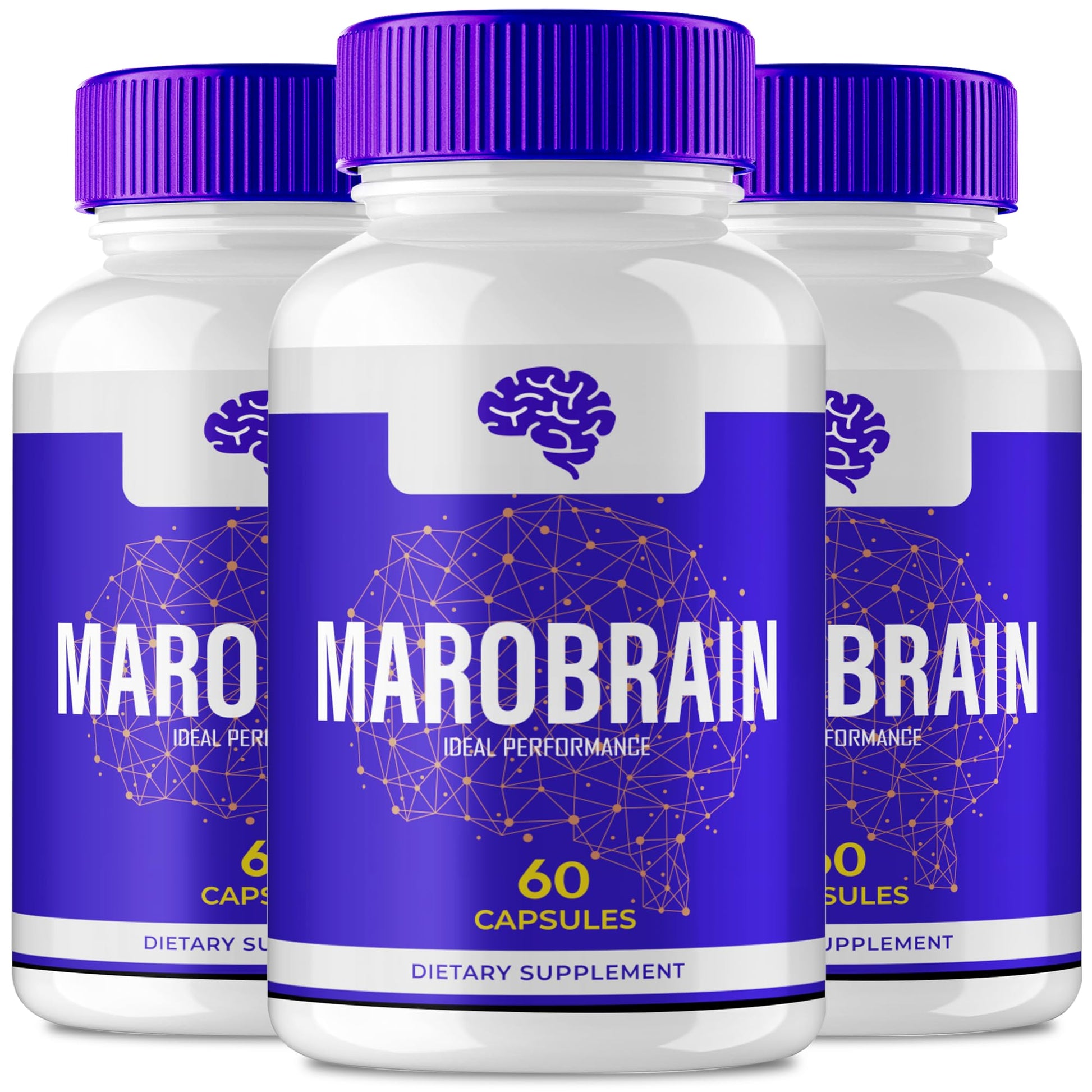 Ideal Performance Marobrain Plus Capsules, 180 Count
