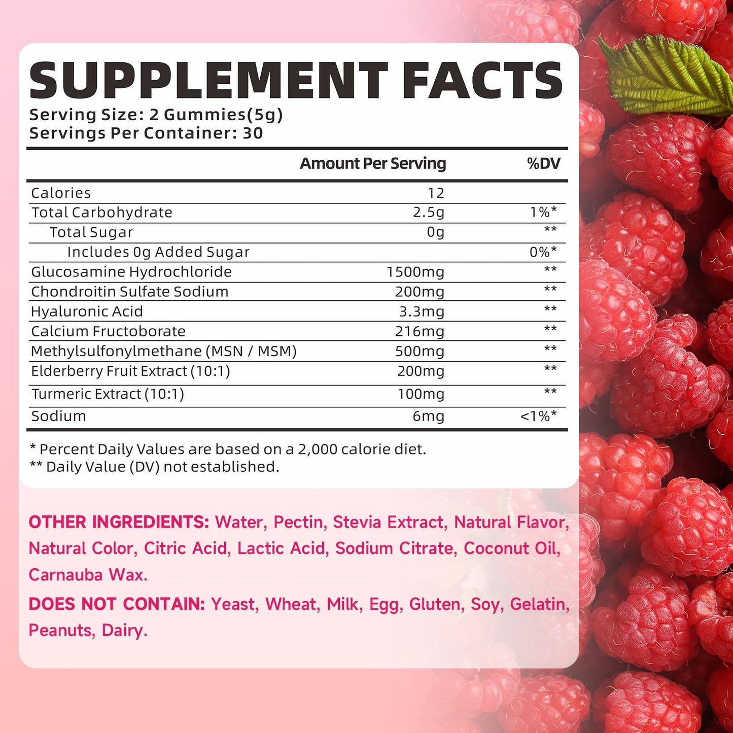 softbear Glucosamine Chondroitin Gummies, 60 Count