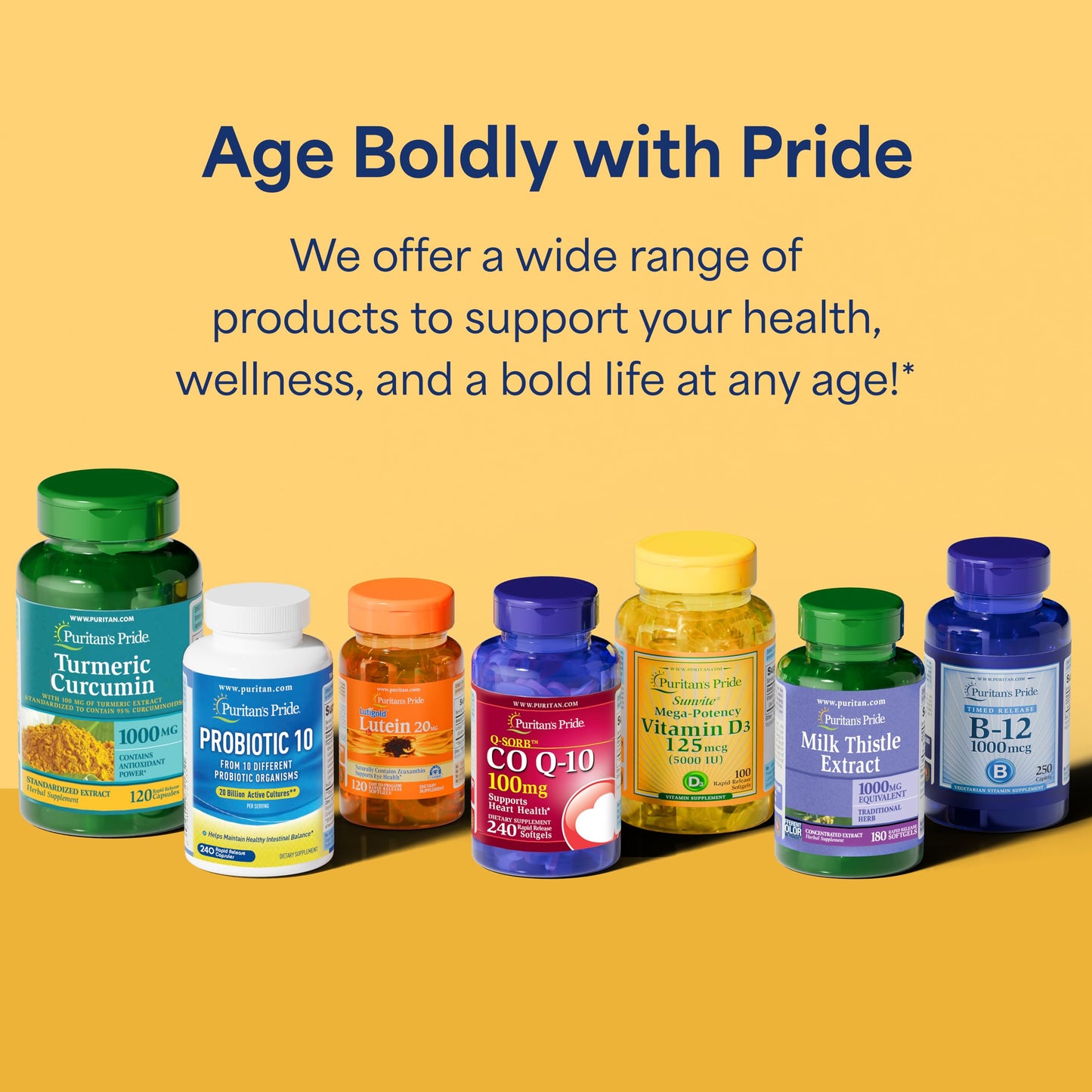 Puritan's Pride Premium Vitamin B-Complex and Vitamin B-12, 180 Tablets