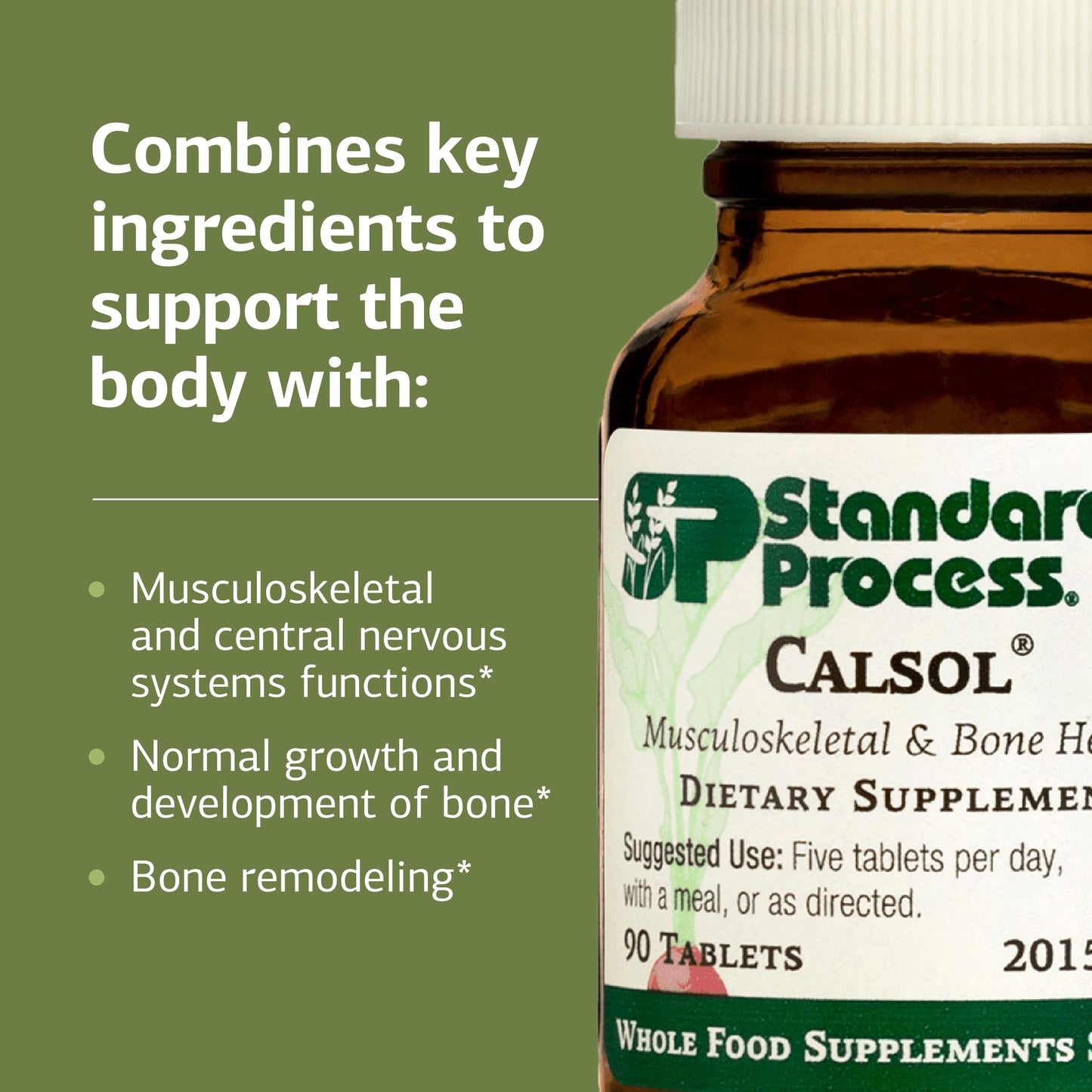 Standard Process Inc. Calsol 90 Tablets