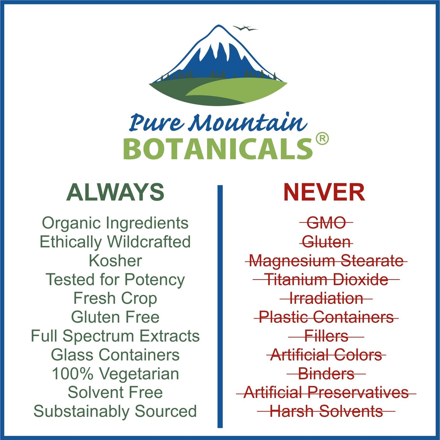 Pure Mountain Botanicals Maca Root Capsules 1000 mg, 90 Count