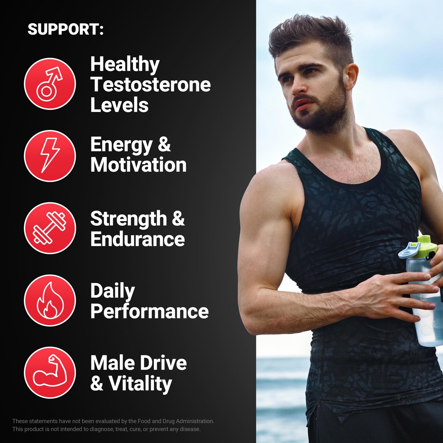 Force Factor Test X180 Unleashed Testosterone Support Capsule 90 Count