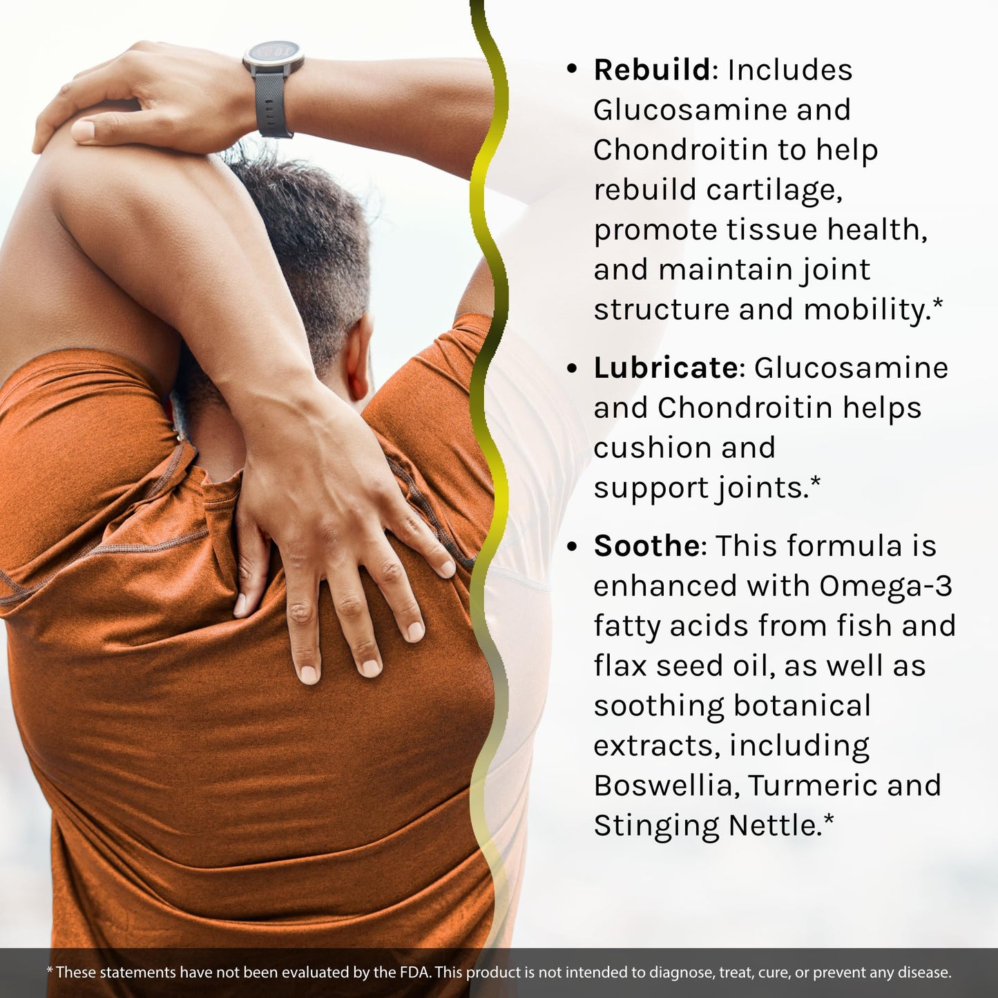 Irwin Naturals 3-in-1 Joint Formula - Powerful Joint Support Supplement with Glucosamine, Chondroitin, Turmeric & Boswellia - 90 Softgels