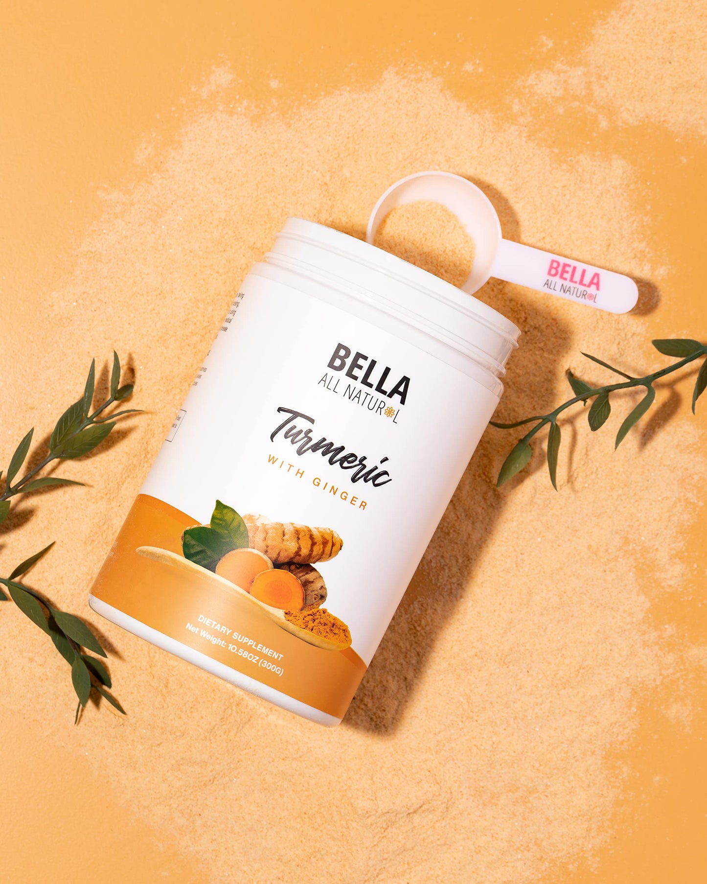 Bella All Natural Turmeric and Ginger Powder 10.5822