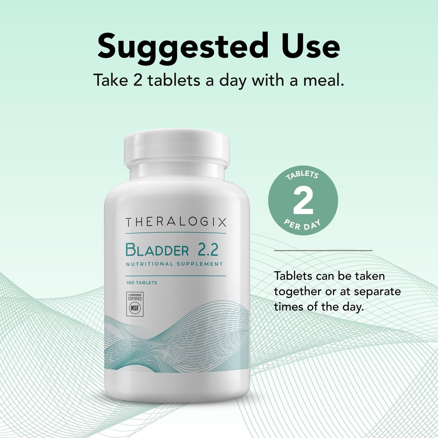 Theralogix Bladder 2.2 Multivitamin & Multimineral Supplement 180 Tablets