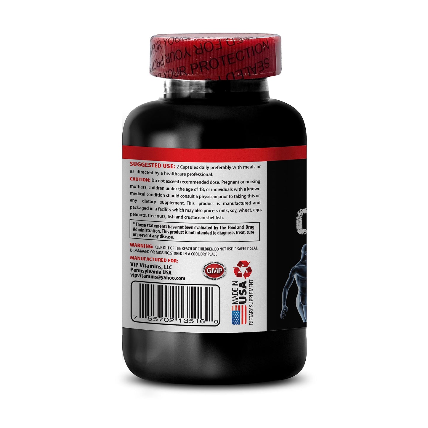 VIP VITAMINS Candida Away Complex Oregano Oil & Wormwood Capsules, Immune Support, 120 Capsules