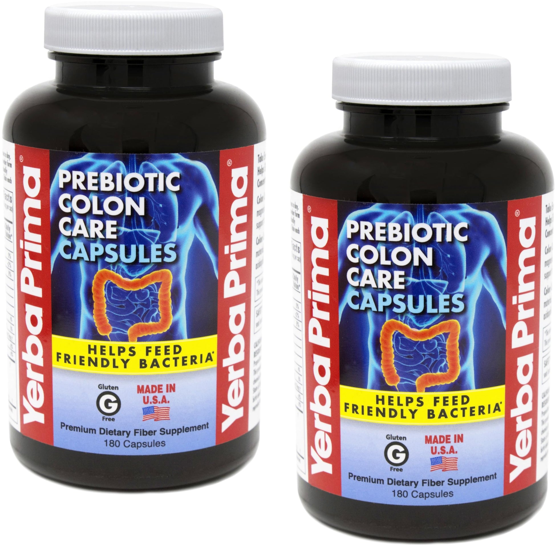 Yerba Prima Prebiotic Colon Care, 360 Capsules
