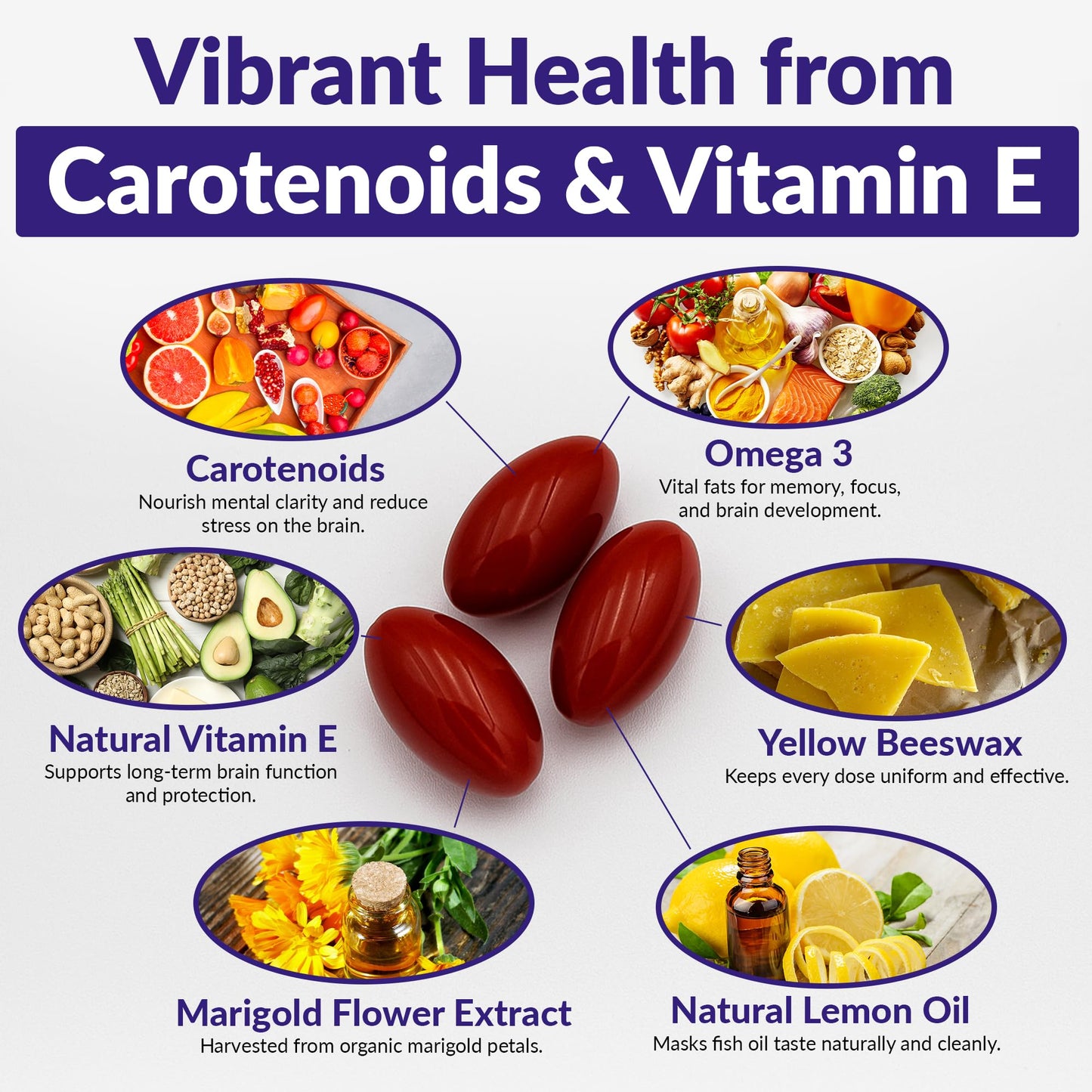 Macuhealth Memory Health Omega 3 Softgel 270 Count