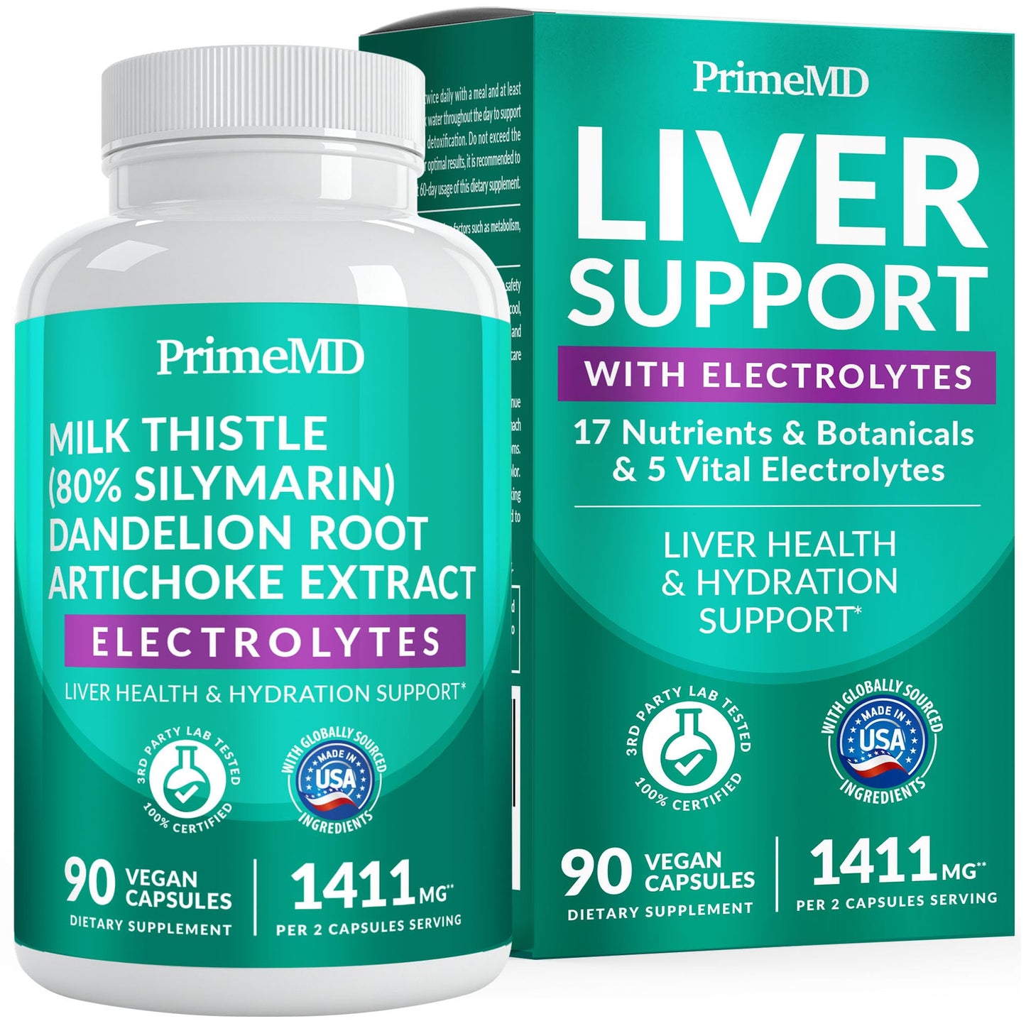 PrimeMD Liver Support Capsules 90 Count
