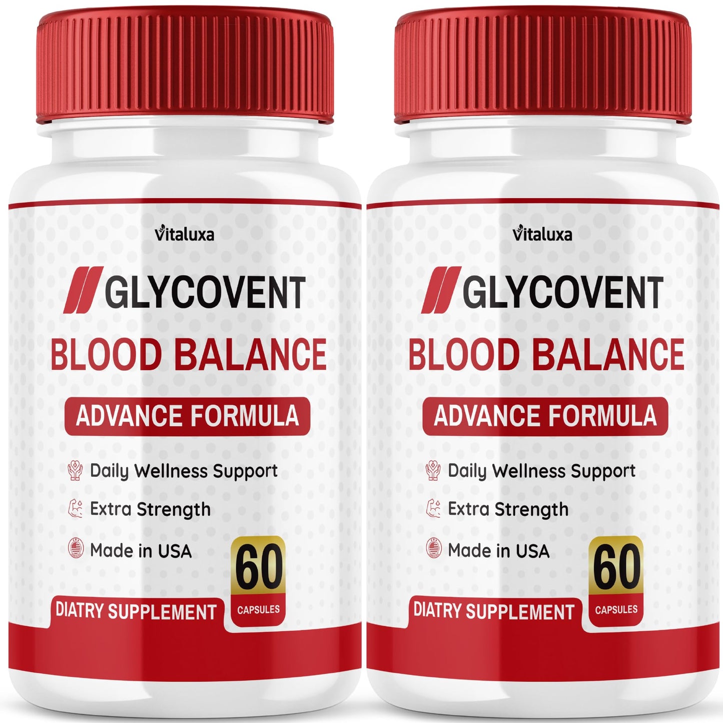 Vitaluxa GlycoVent Blood Balance Capsule 120 Count