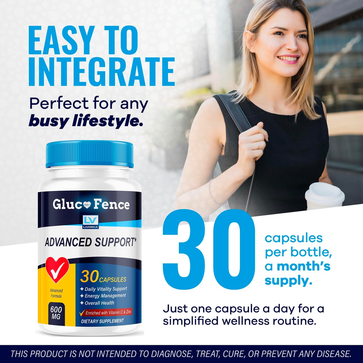 LIVORKA Glucofence Capsule, 90 Capsules