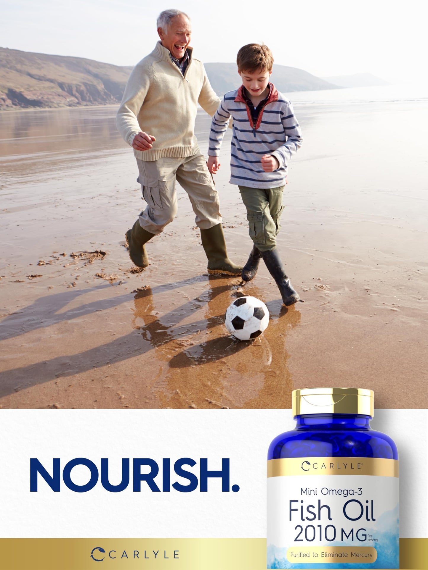 Carlyle Mini Fish Oil Softgels 150 Count