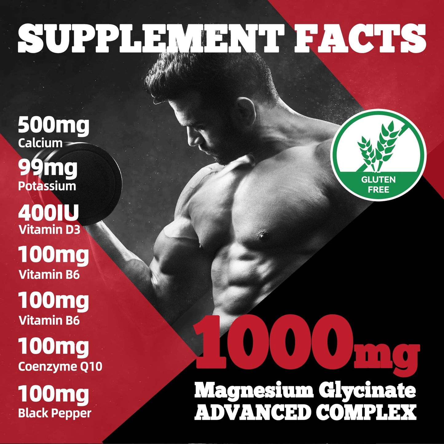 Zipvit Magnesium Glycinate Gummies 1000mg, 120 Gummies