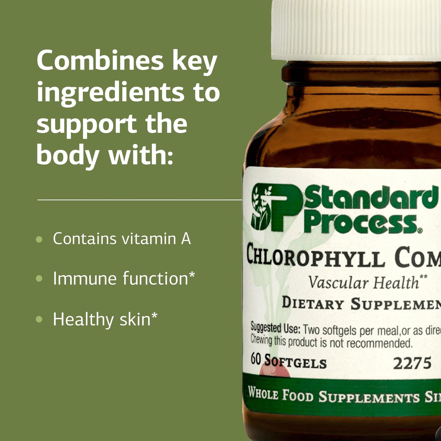 Standard Process Inc. Chlorophyll Complex Softgels 60 Count
